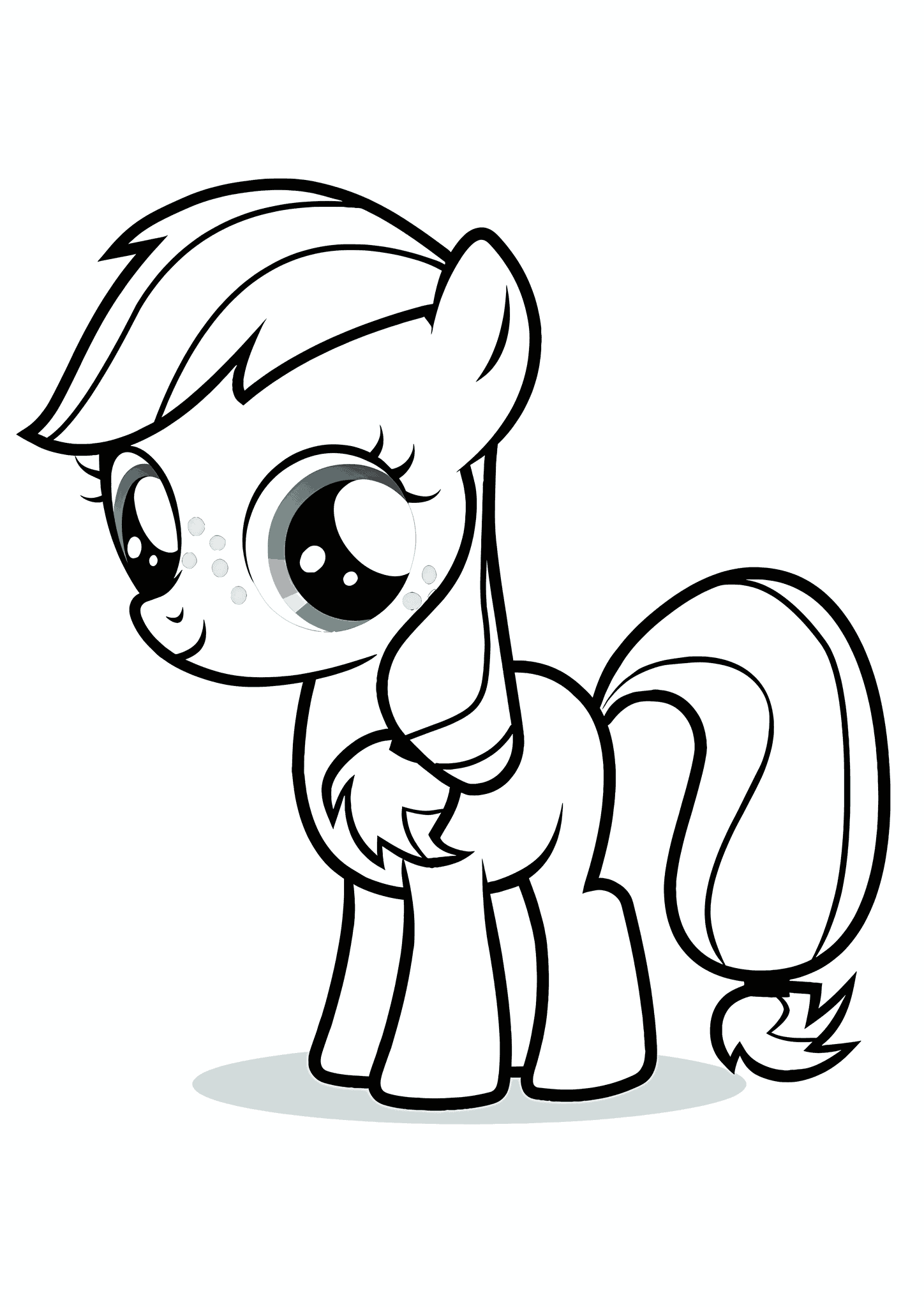 Applejack (MLP) As a Child