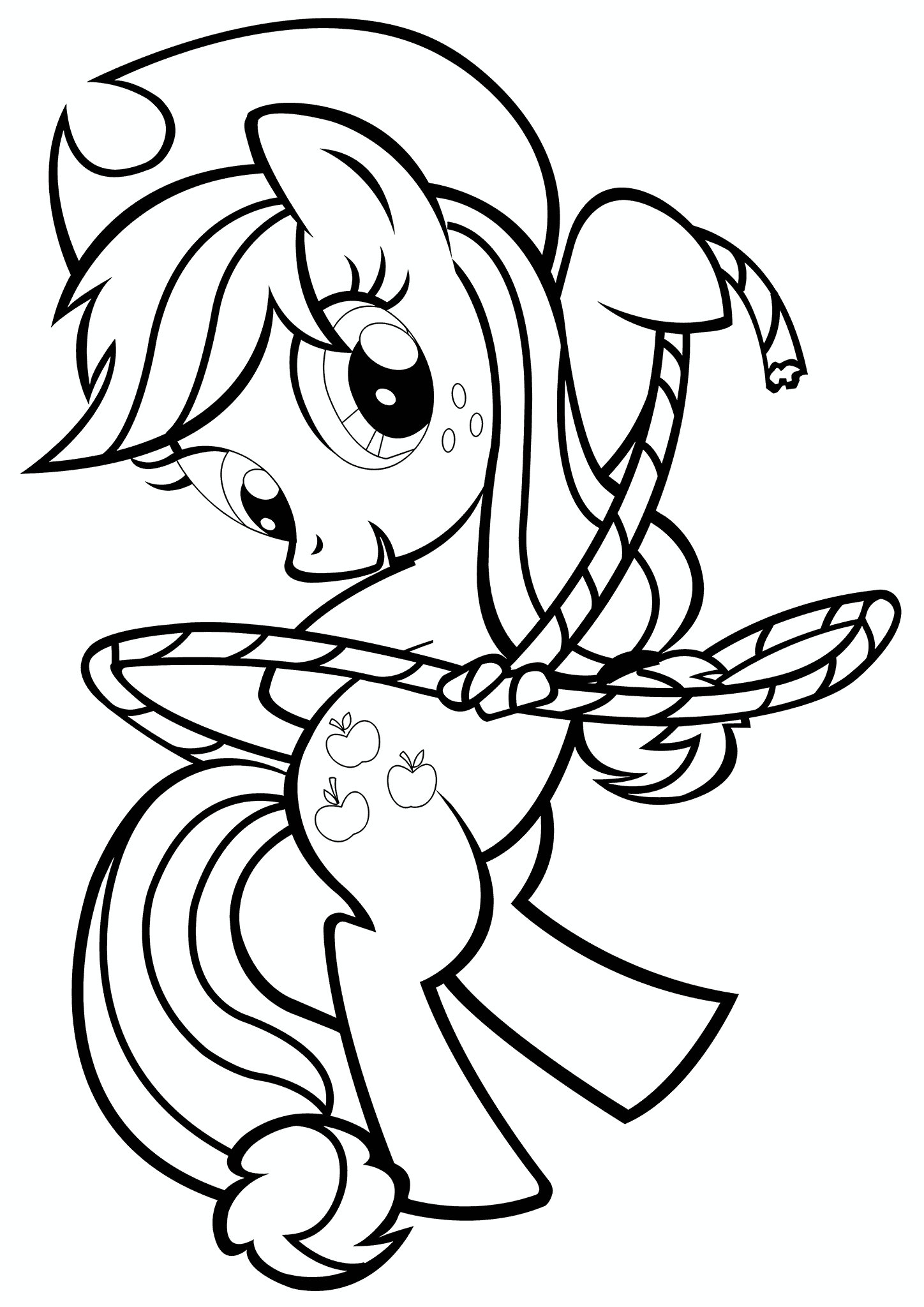 Applejack (MLP) Throws a Lasso