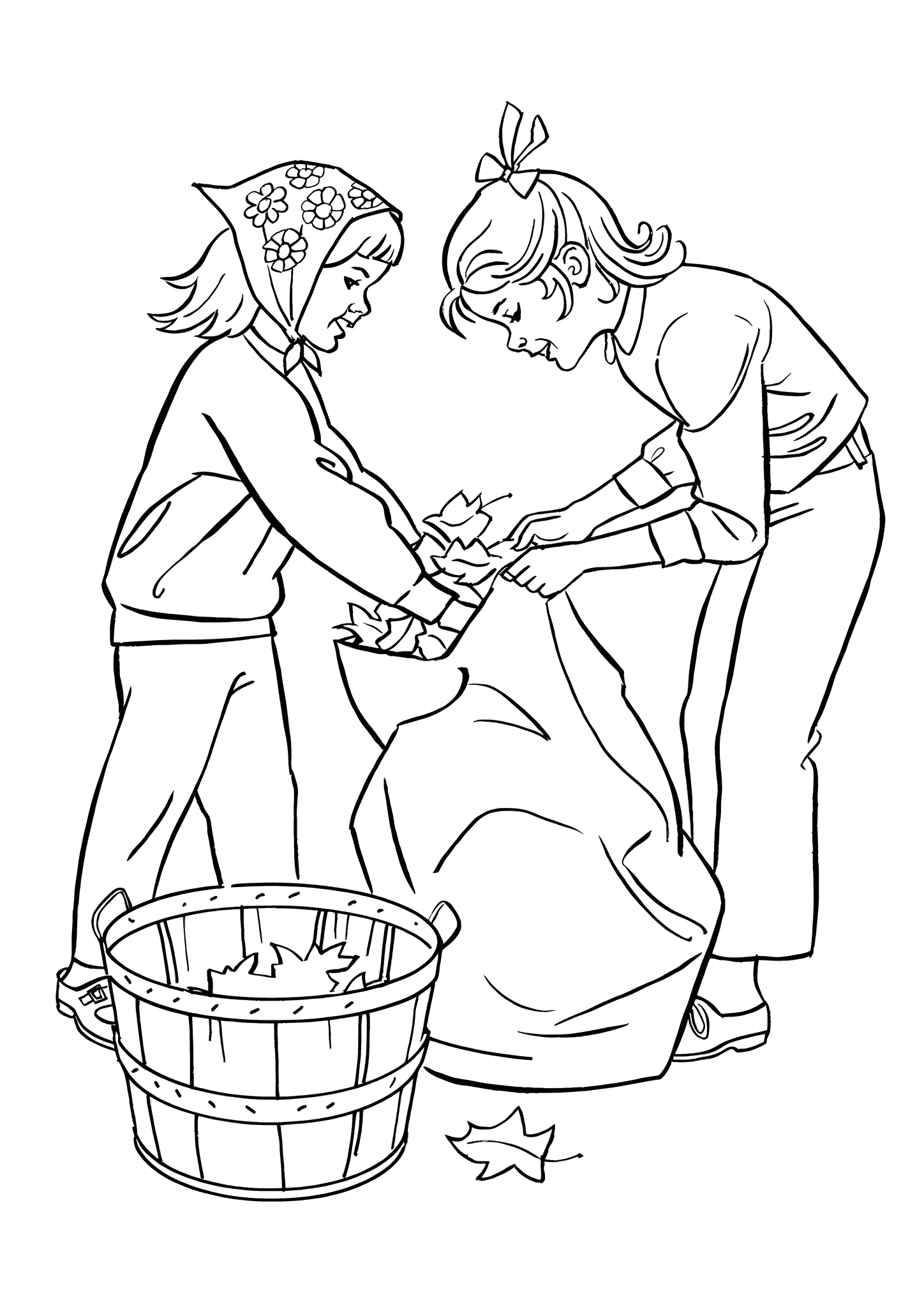 Autumn: Leaf Harvesting