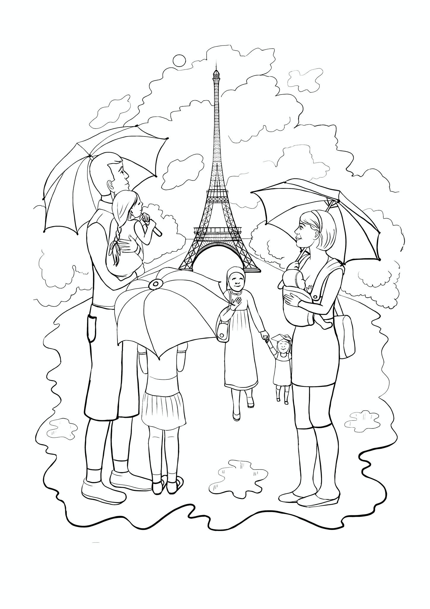 Autumn: Rainy Paris