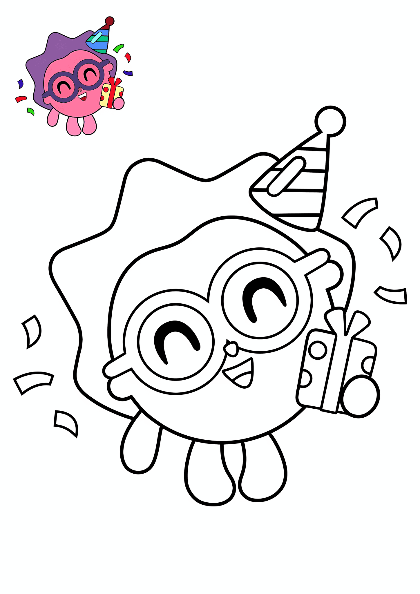Babyriki: Hedgehog Birthday