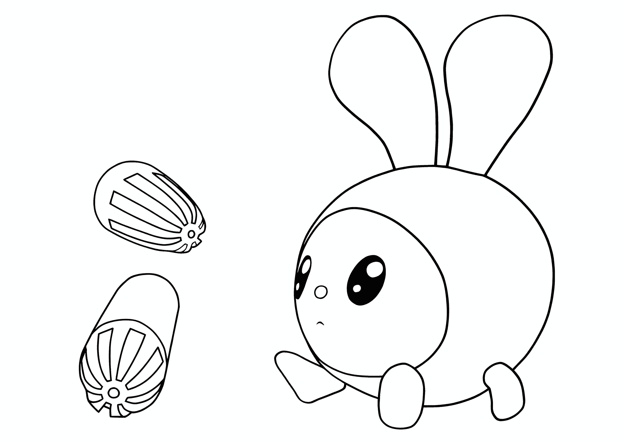 Babyriki: Tiny is Studying the Felt-tip Pens