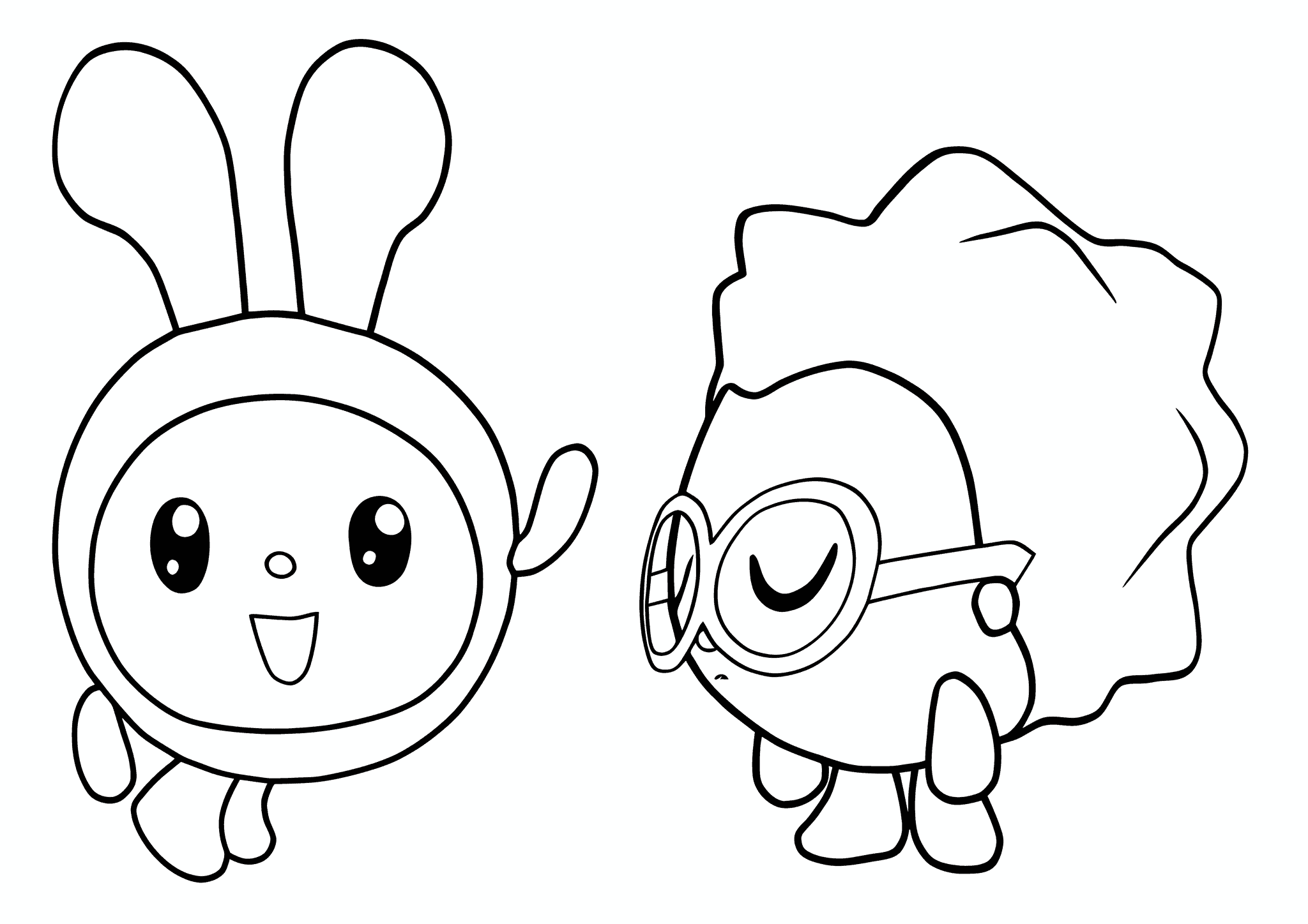 Babyriki: Kroshik and Hedgehog Are Talking