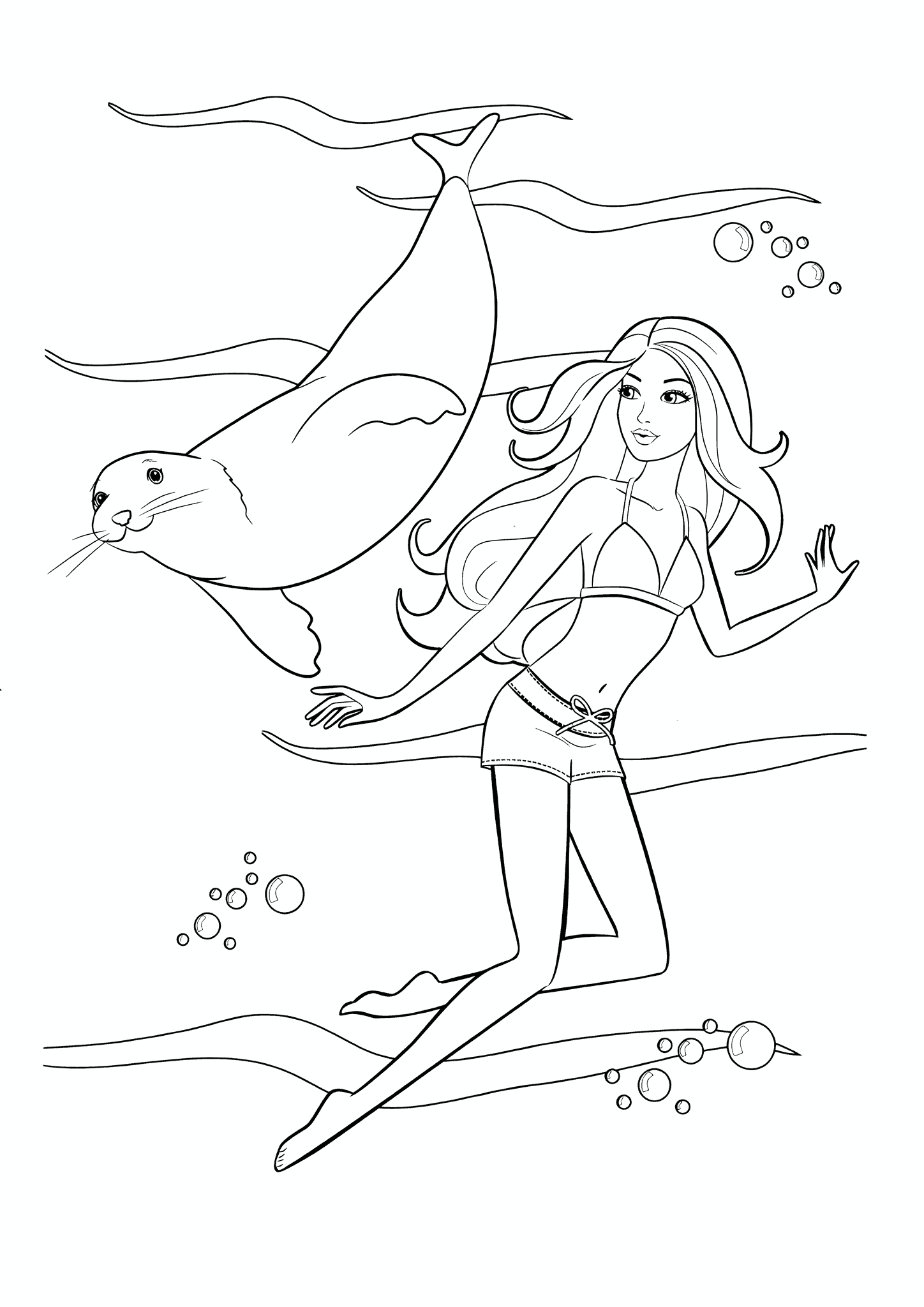 Barbie Meeting a Navy Seal