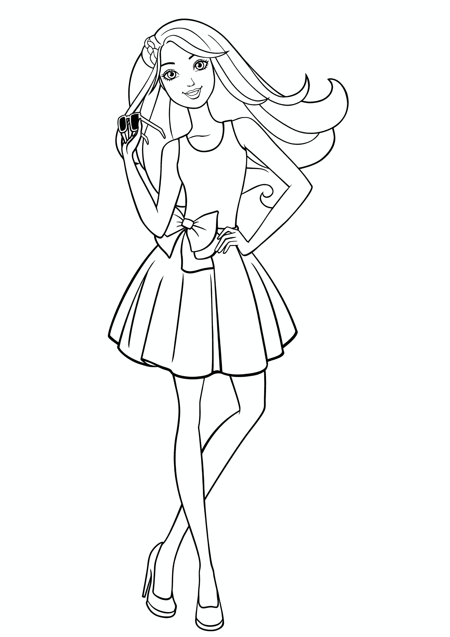 Stylish Glasses Barbie