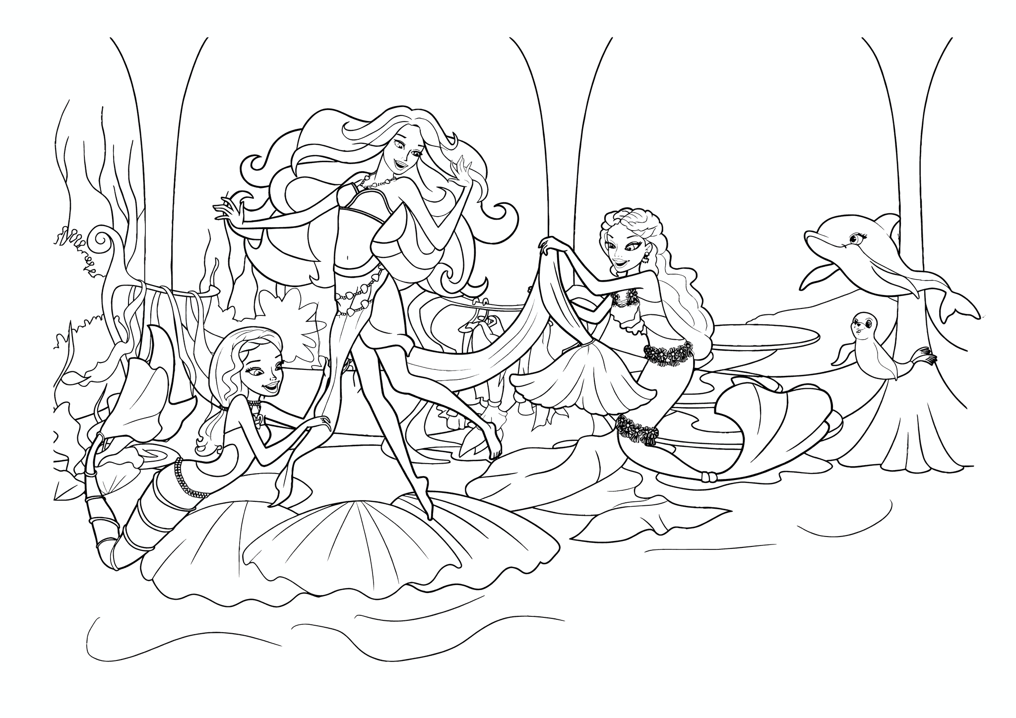 Barbie: Underwater Preparations