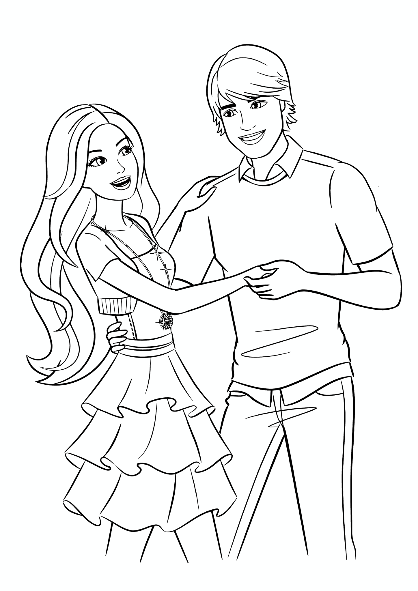 Barbie Dancing with Ken