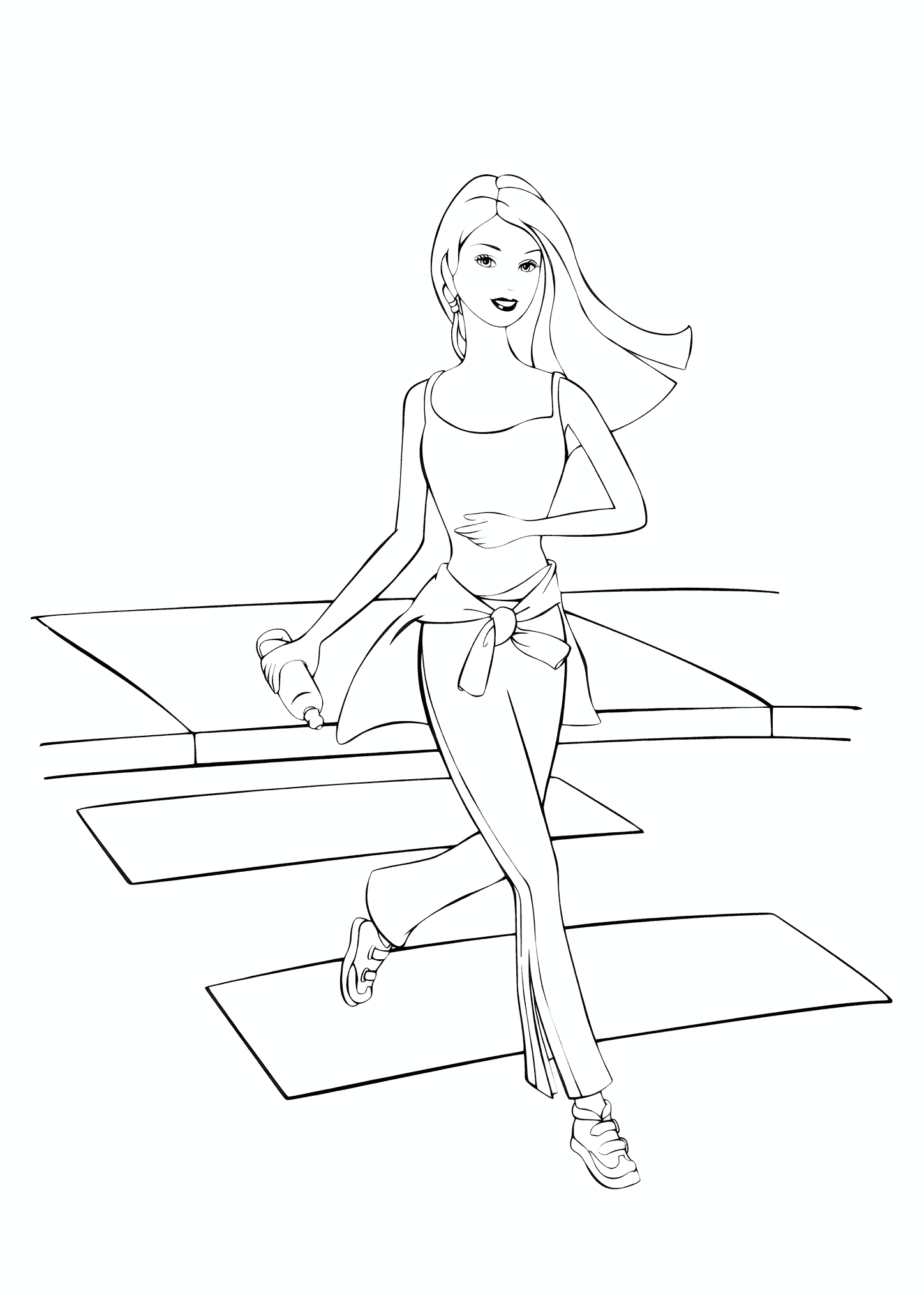 Morning Jogging Barbie