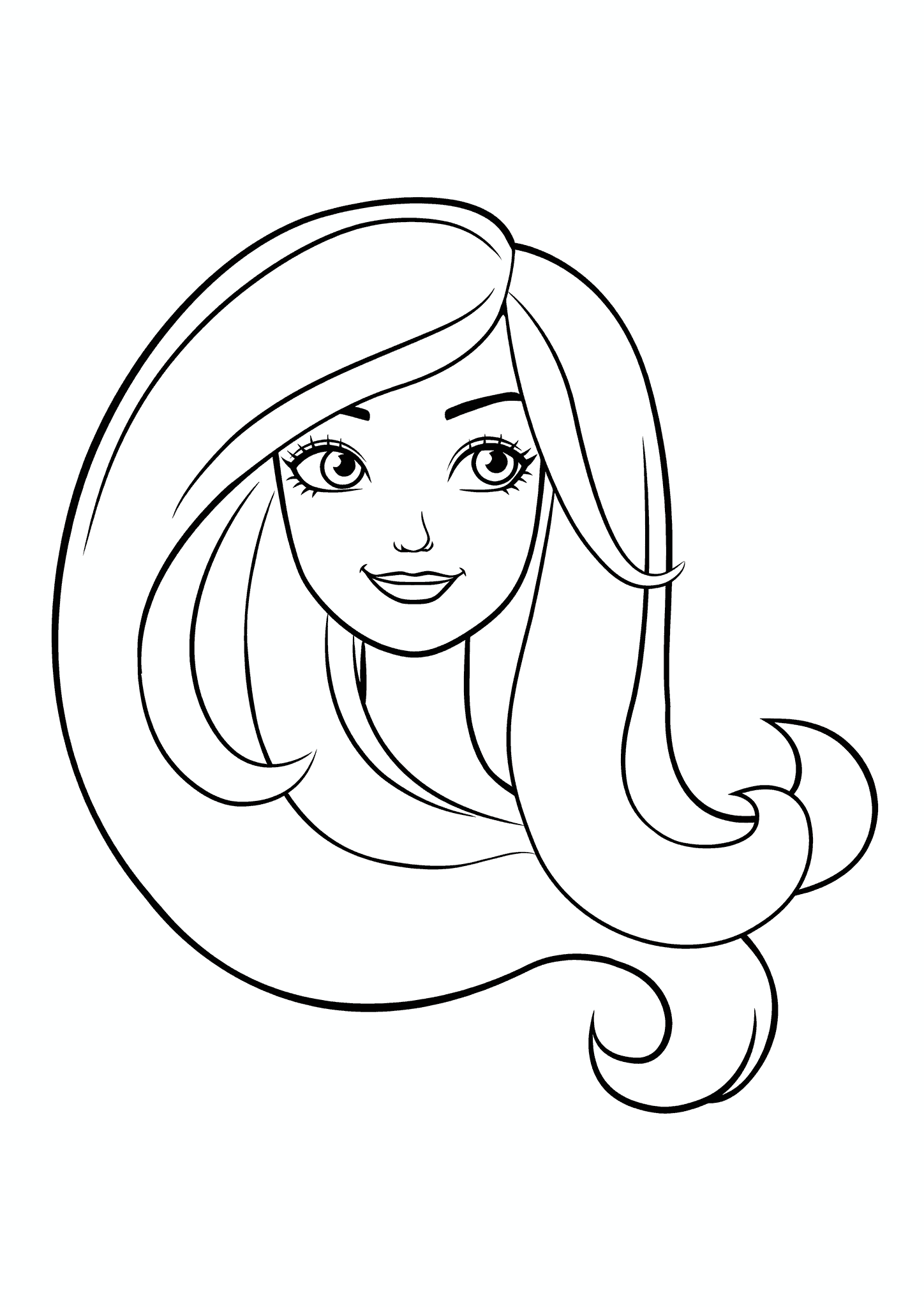 Lush Hairstyle Barbie