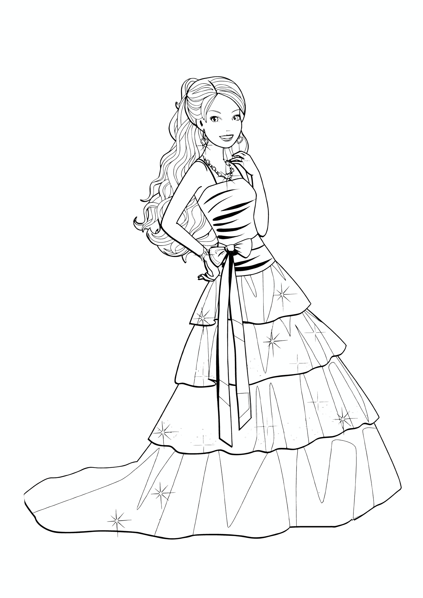 Barbie in a Chic Dress