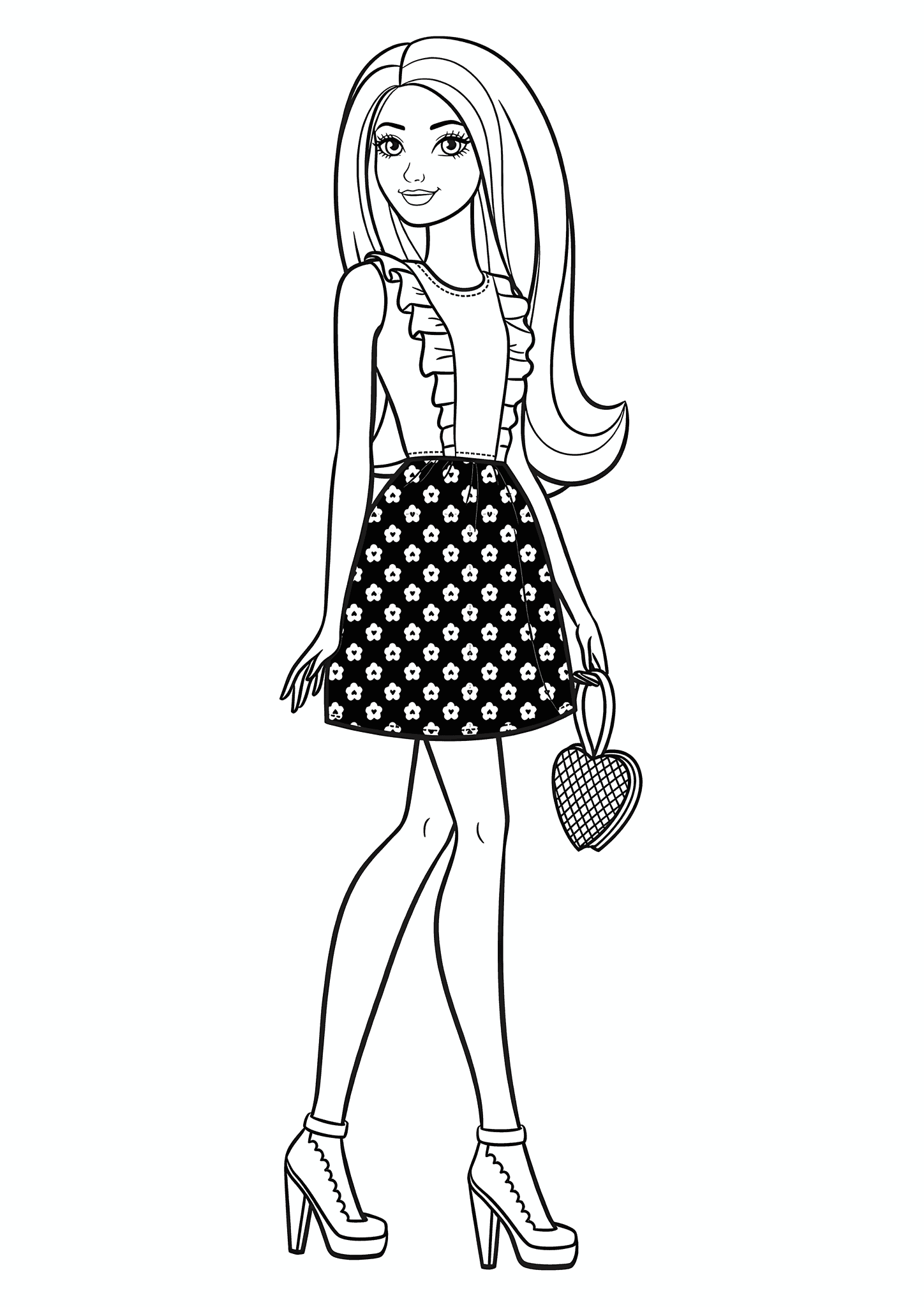 Barbie Walk in a New Outfit