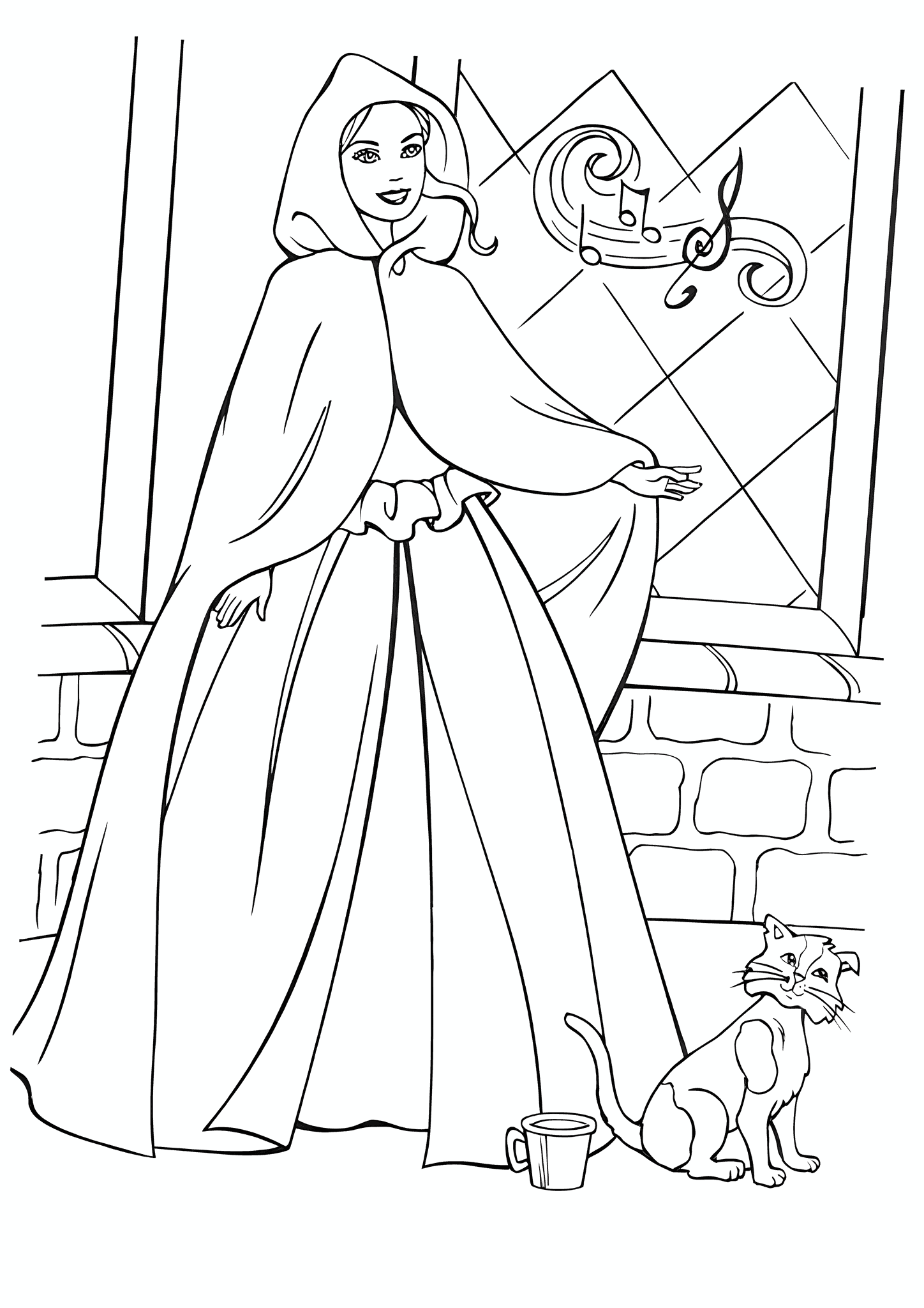 Barbie Visiting a Fairy Tale