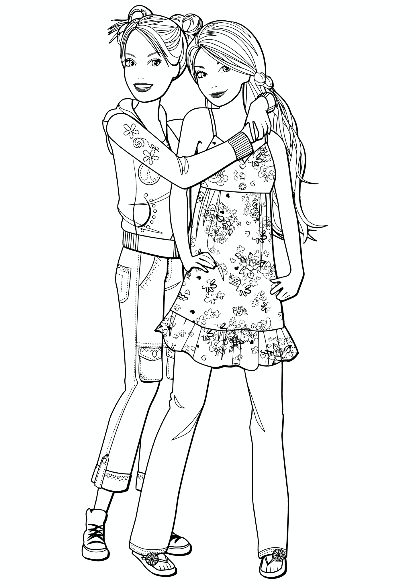 Inseparable Barbie Girlfriends