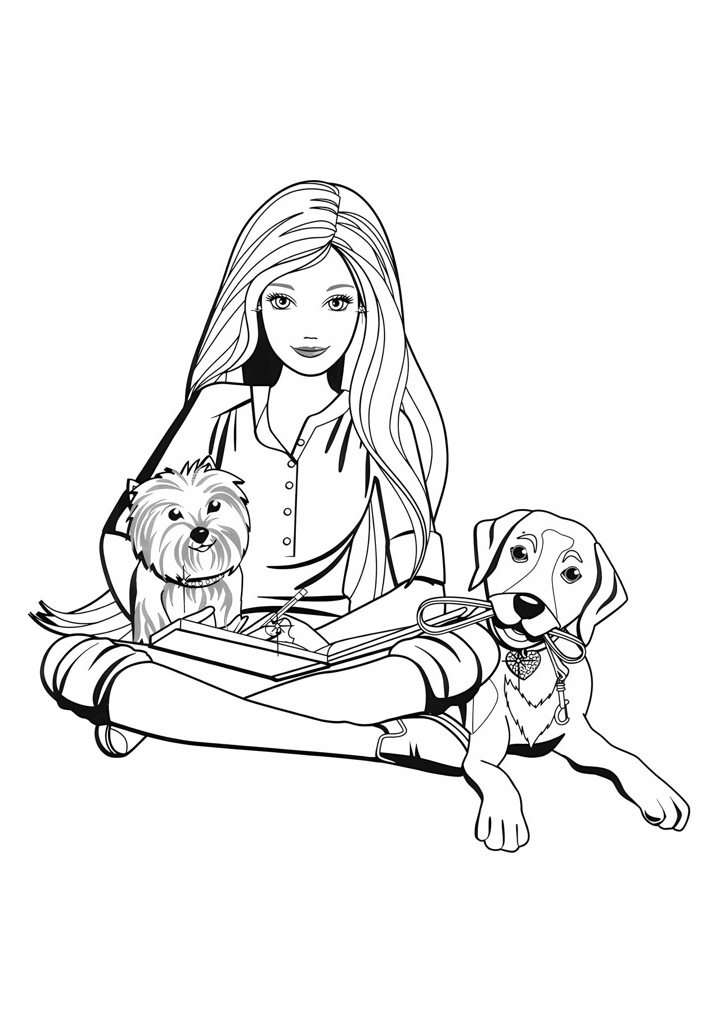 Barbie with Pets