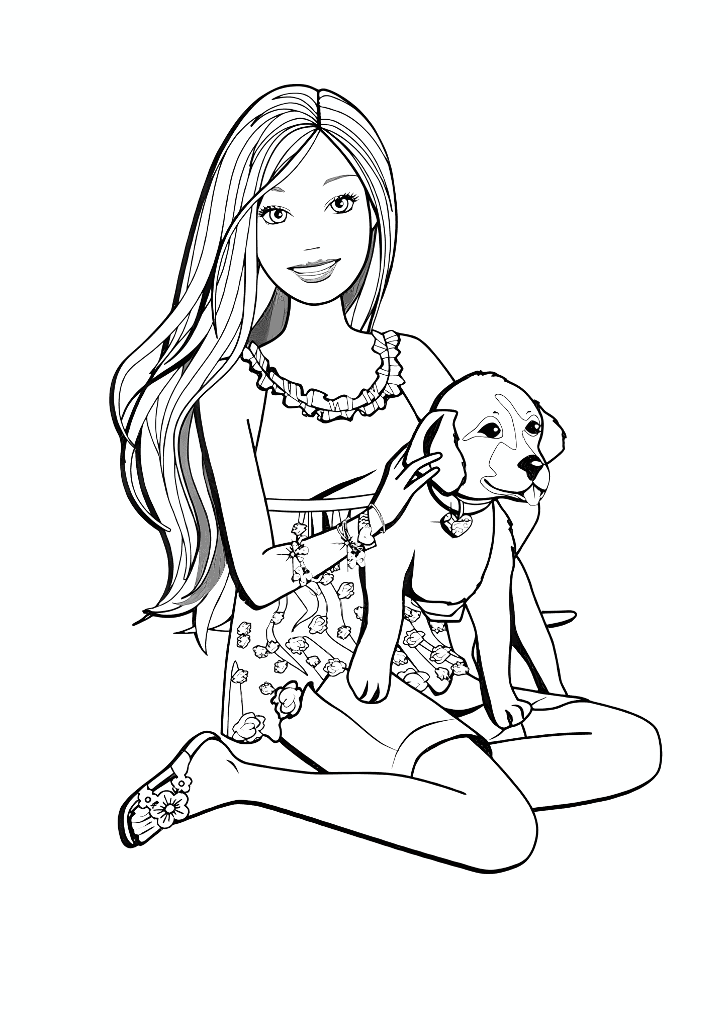 Barbie with a Dog