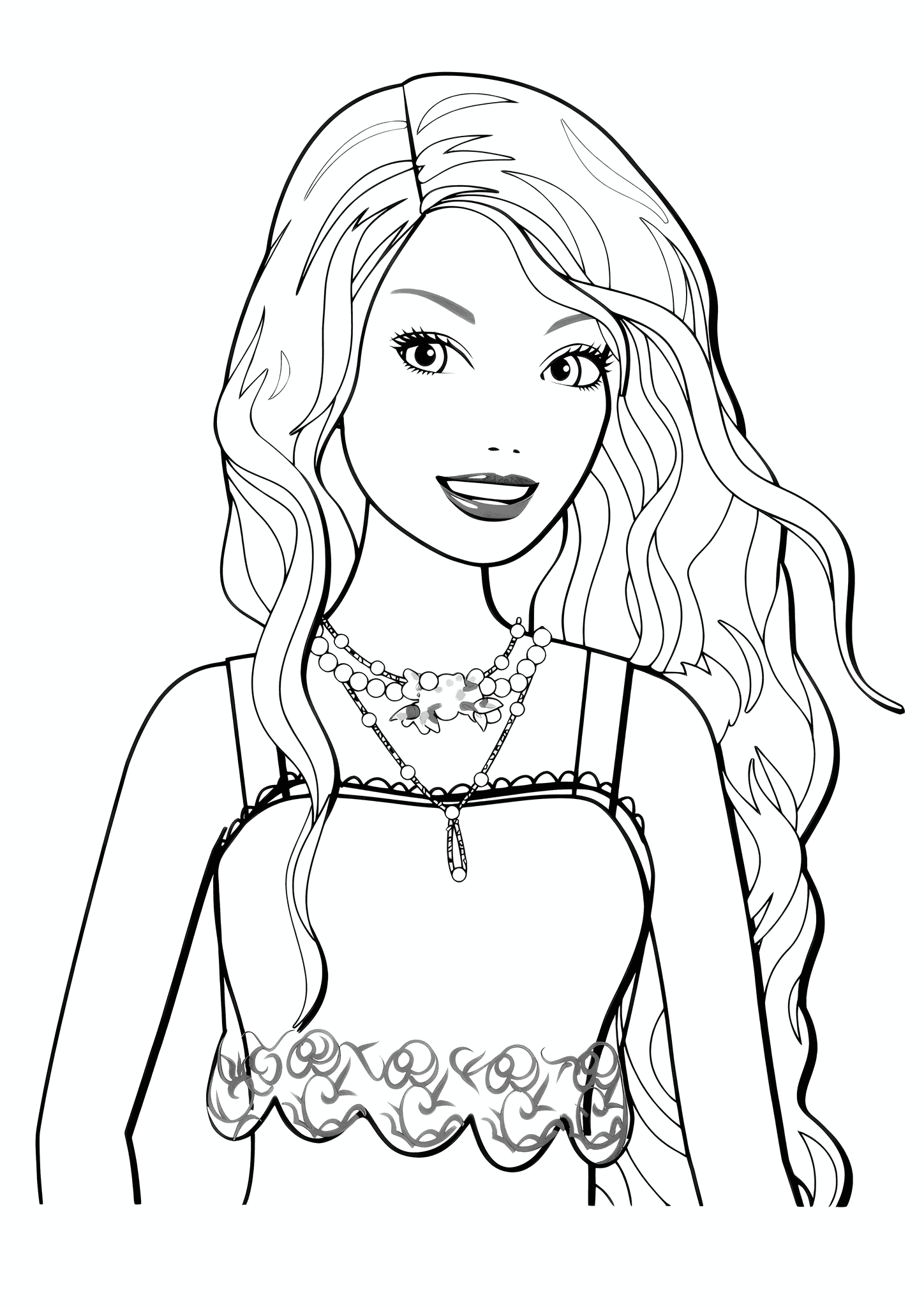 Close-up Portrait of Barbiebarbiebarbie