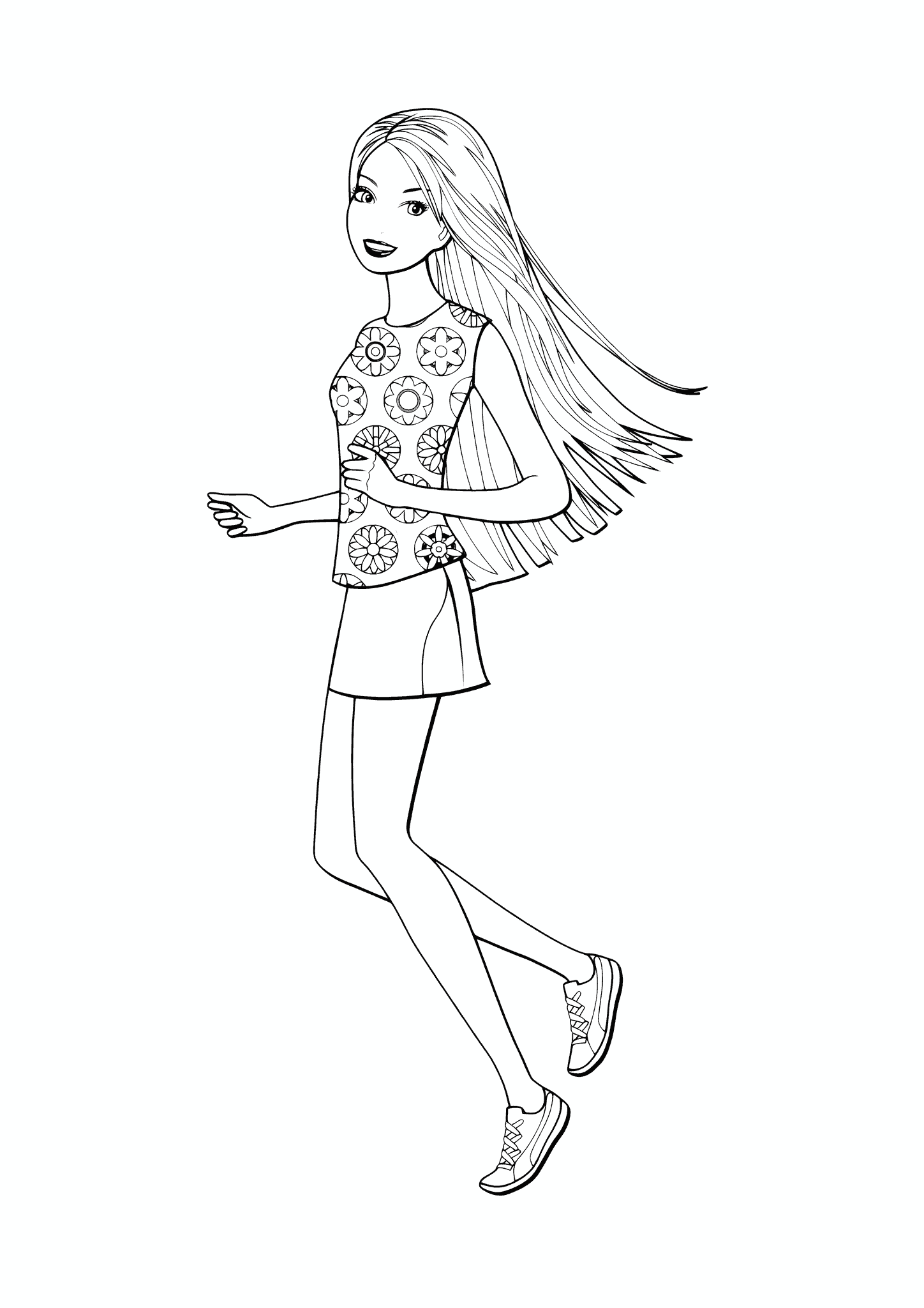 Light Jogging Barbie