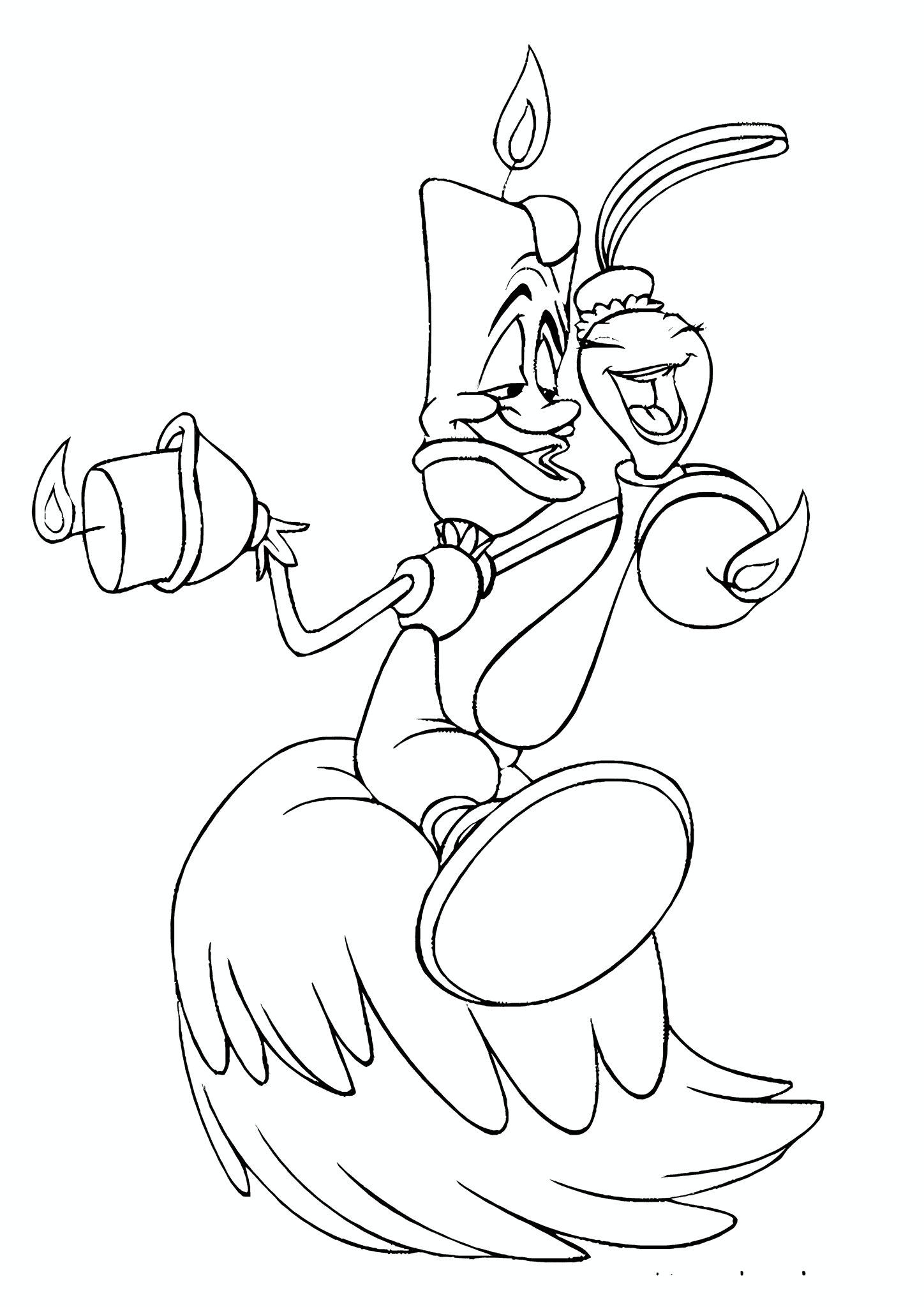 Beauty and the Beast: Lumiere Dancing with Fifi