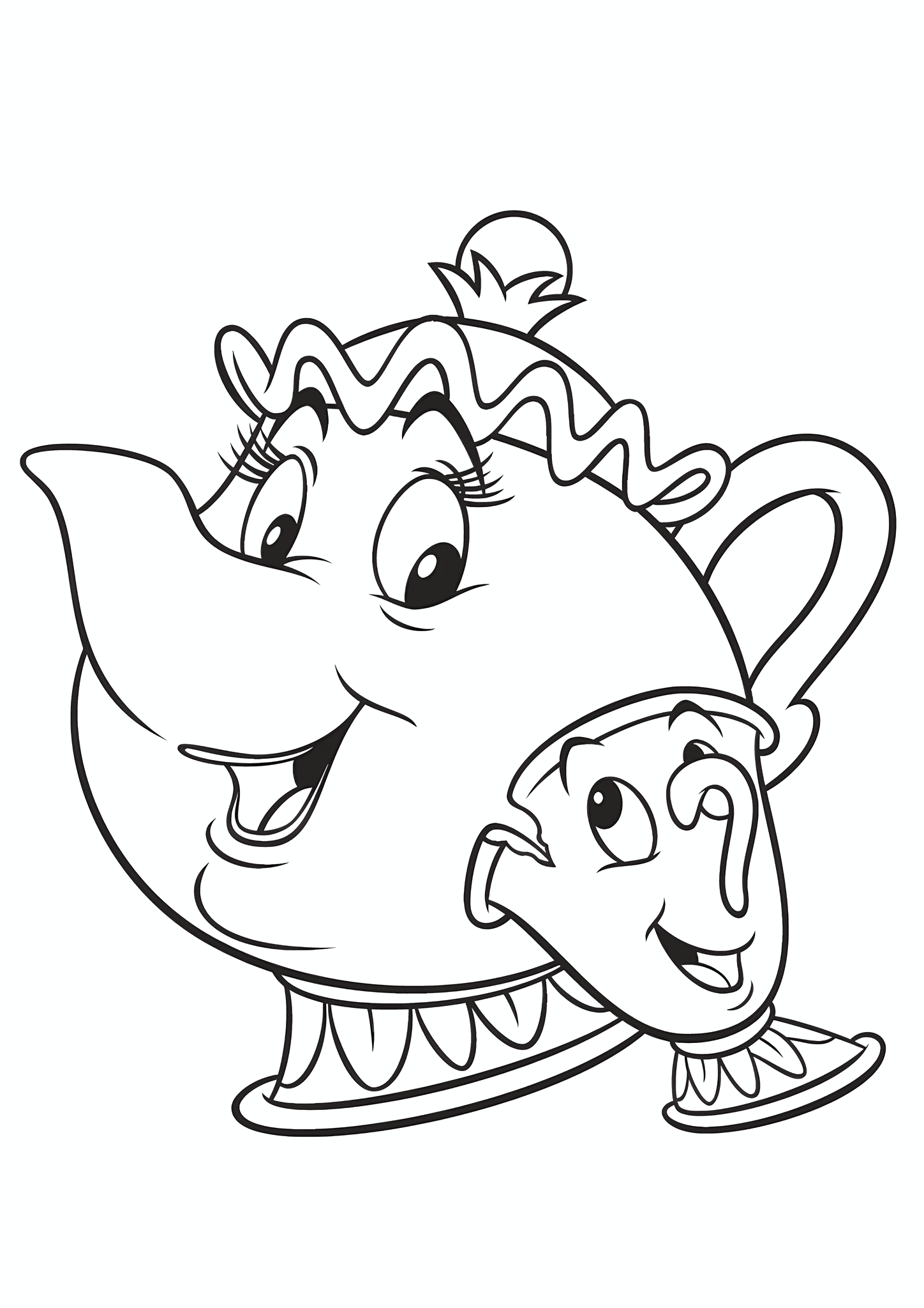 Beauty and the Beast: Chip and Madame Potts