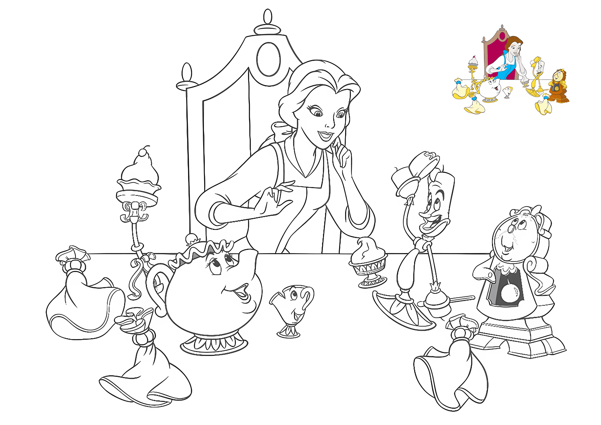 Beauty and the Beast: Table Talk