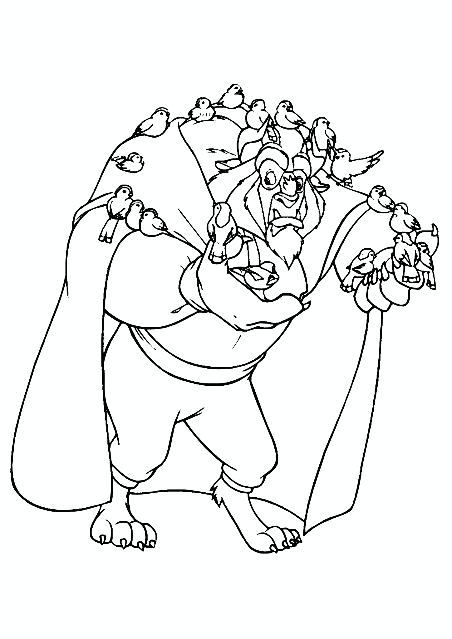 Beauty and the Beast: Monster with Birds