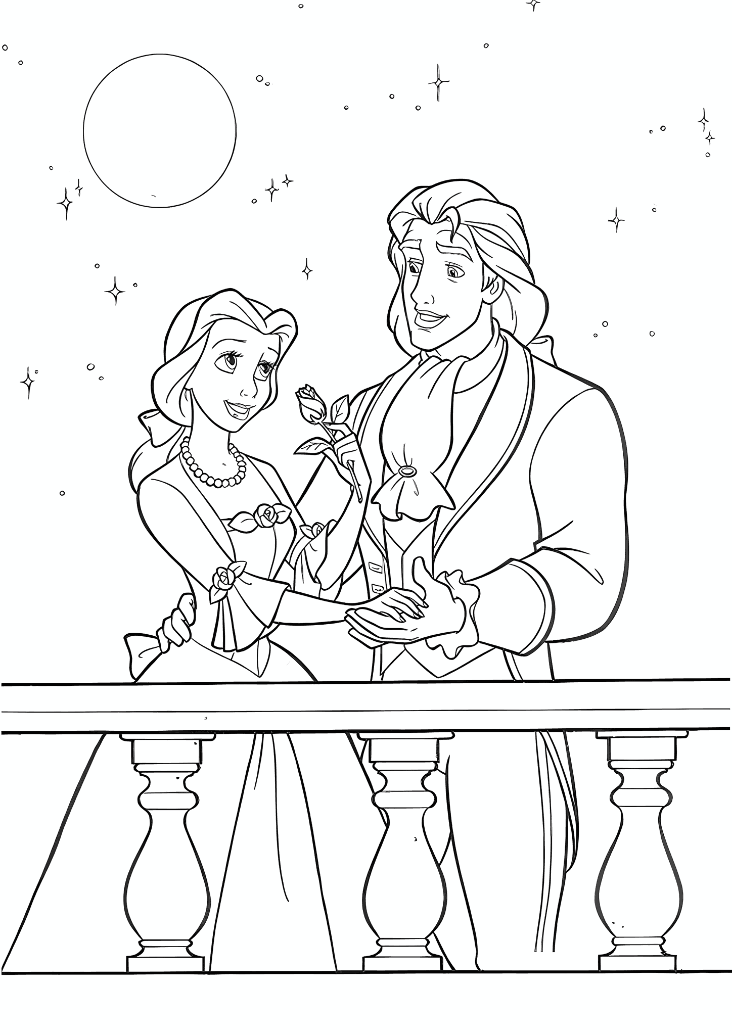 Beauty and the Beast: Prince Philip and Belle