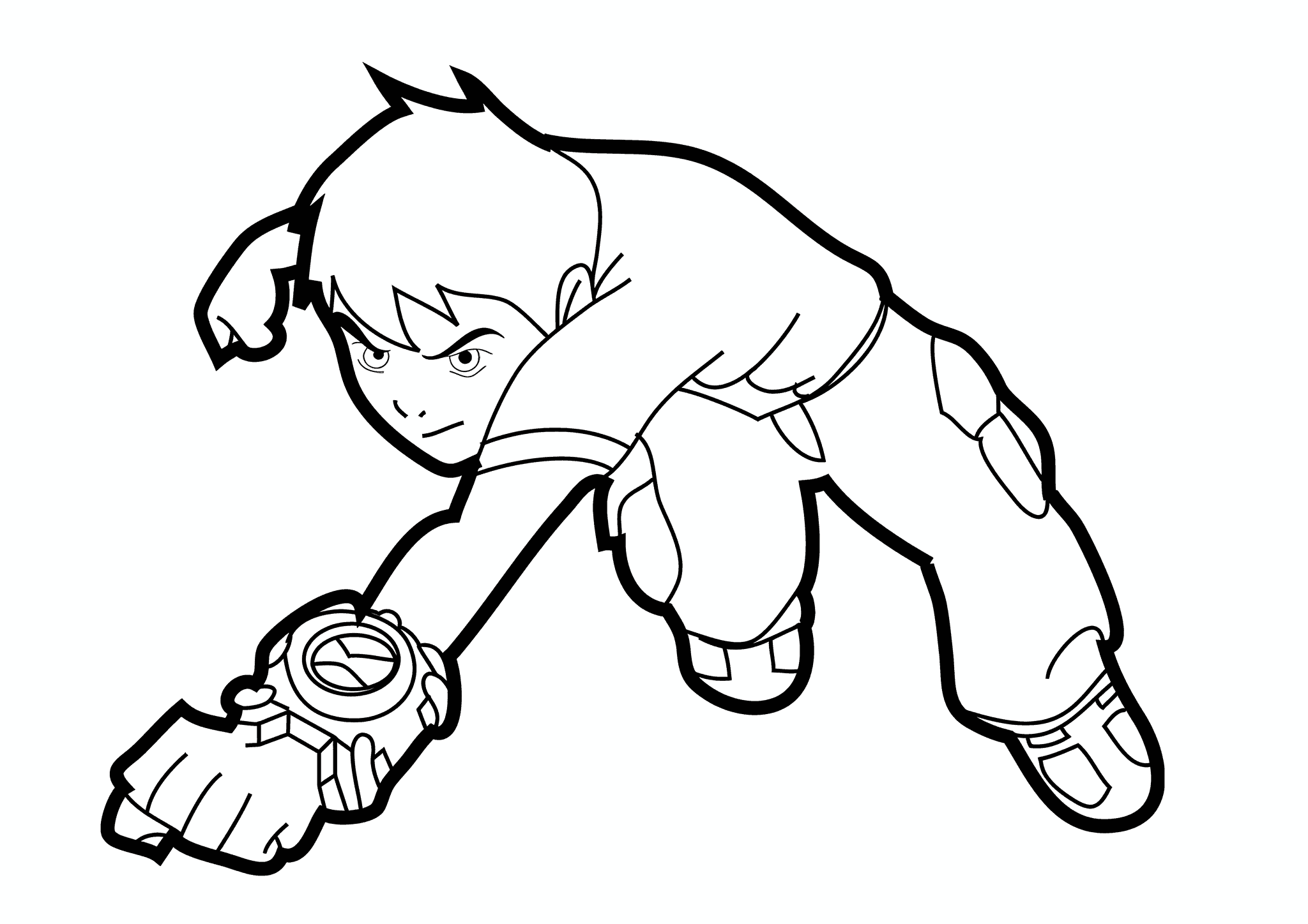 Ben 10: Ben Tennyson in the Jump