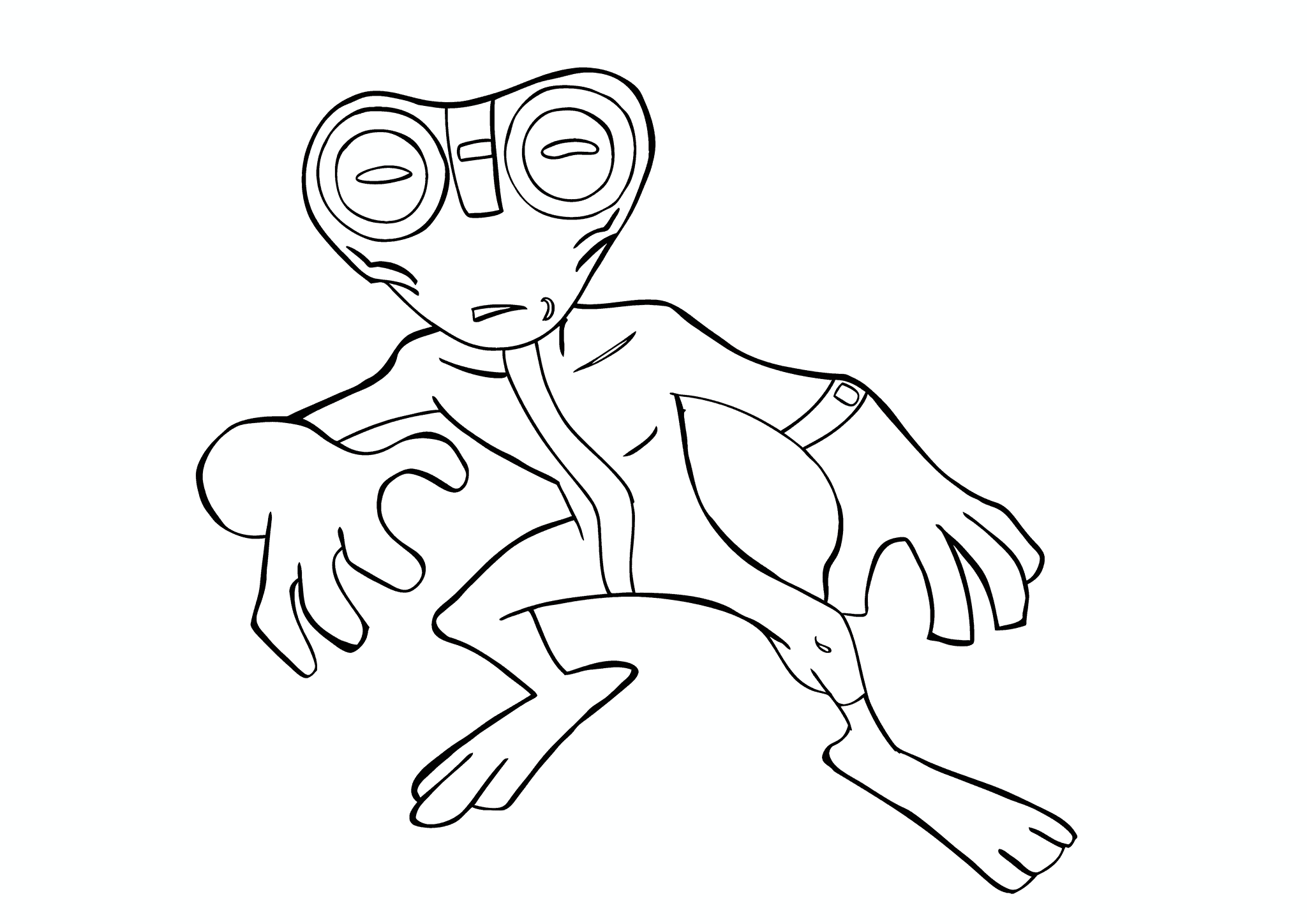 Ben 10: Cautious Humanoid