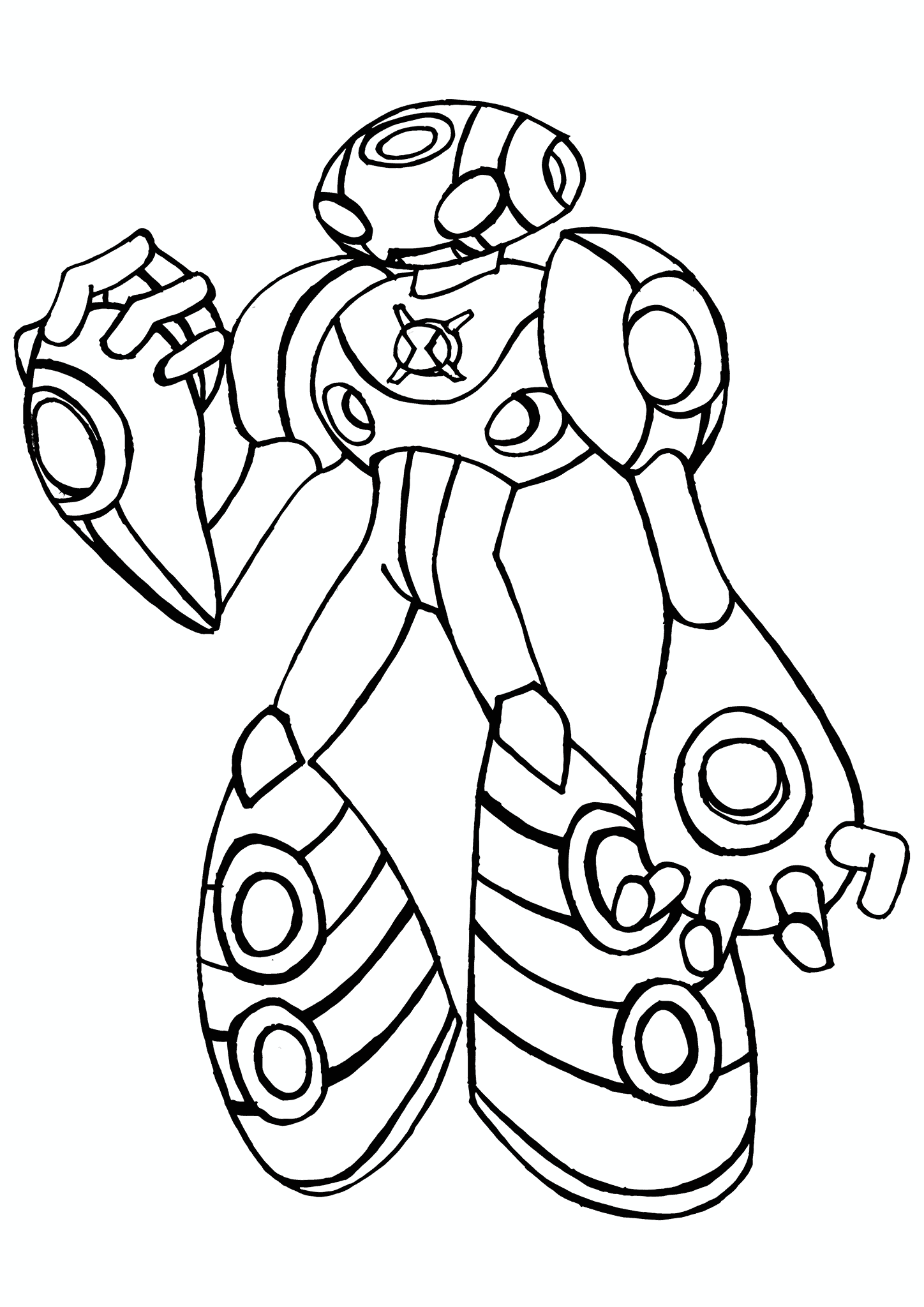 Ben 10: Ulti Echo Clenches Fist