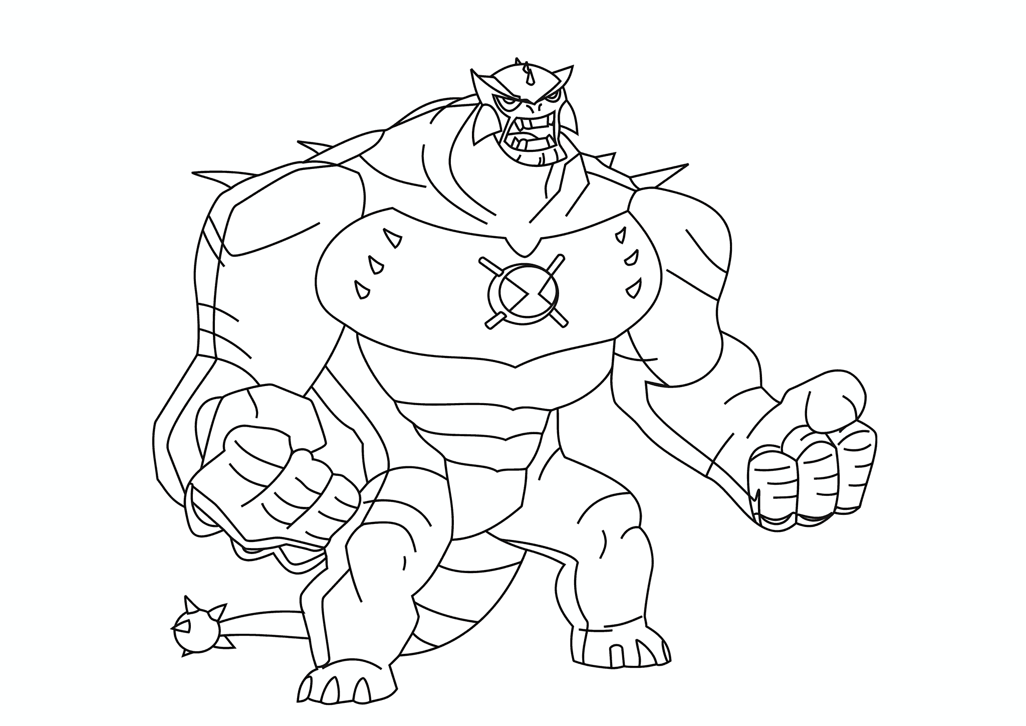 Ben 10: Growling Humangosaurus