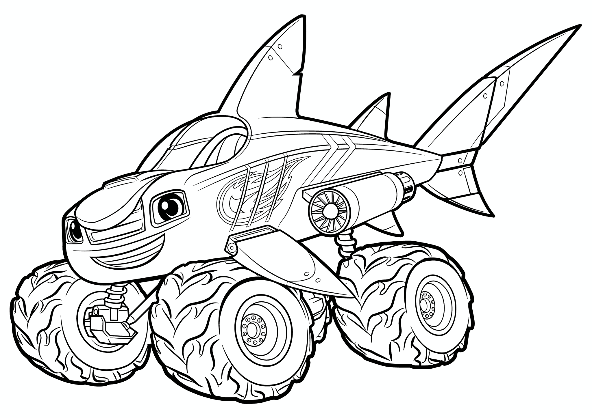 Blaze: Flash in the Shape of a Shark