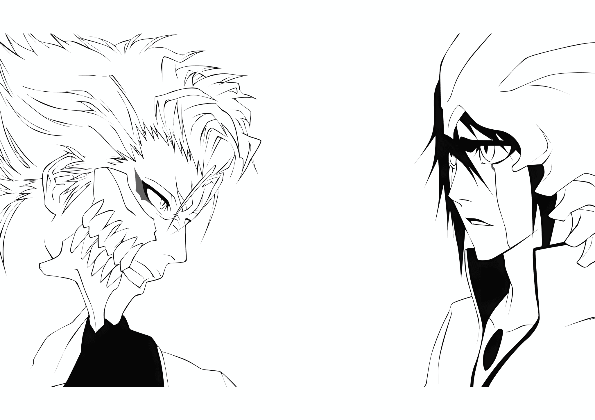 Grimmjow and Ulquiorra