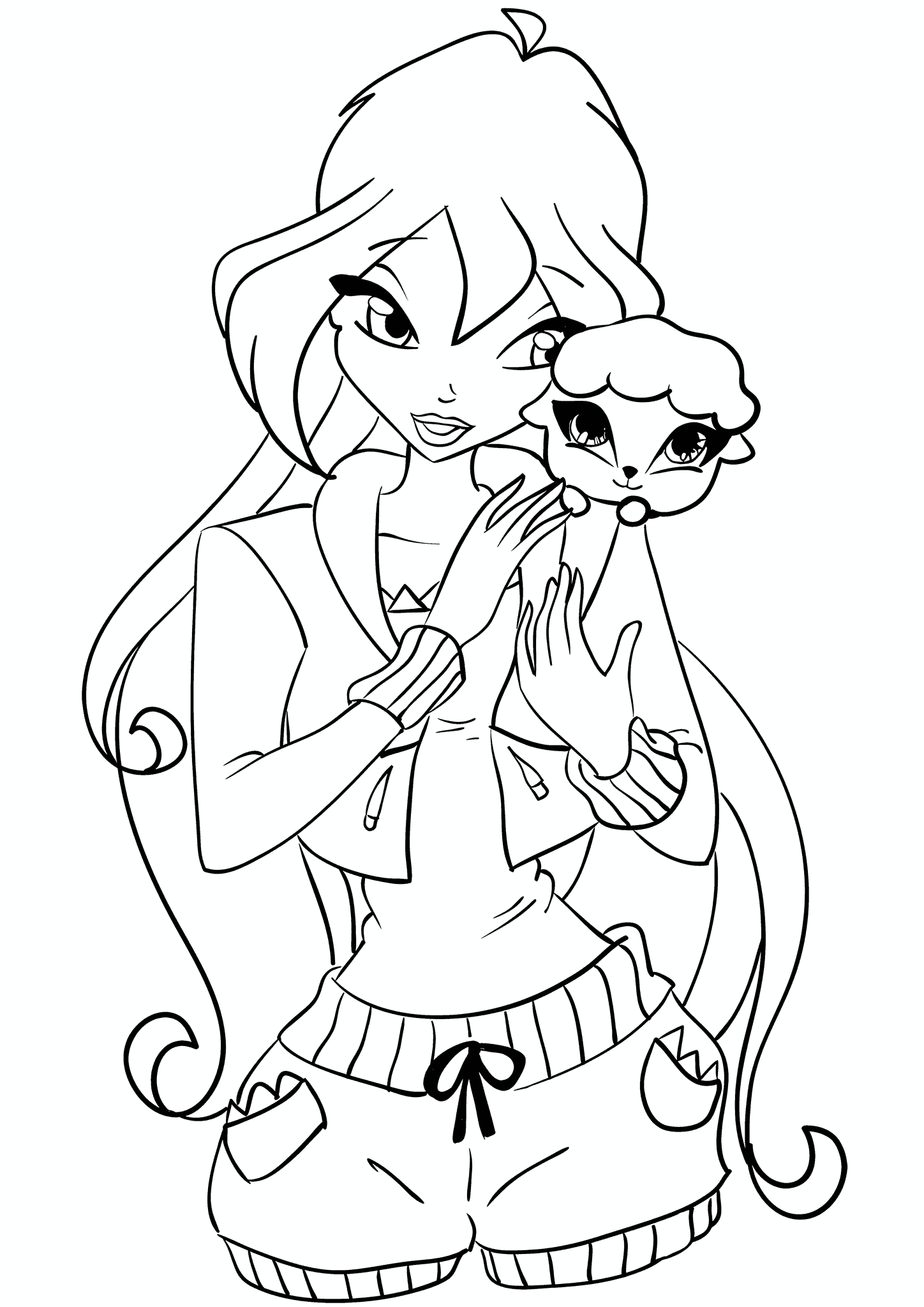 Bloom (Winx Club) and Her Pet