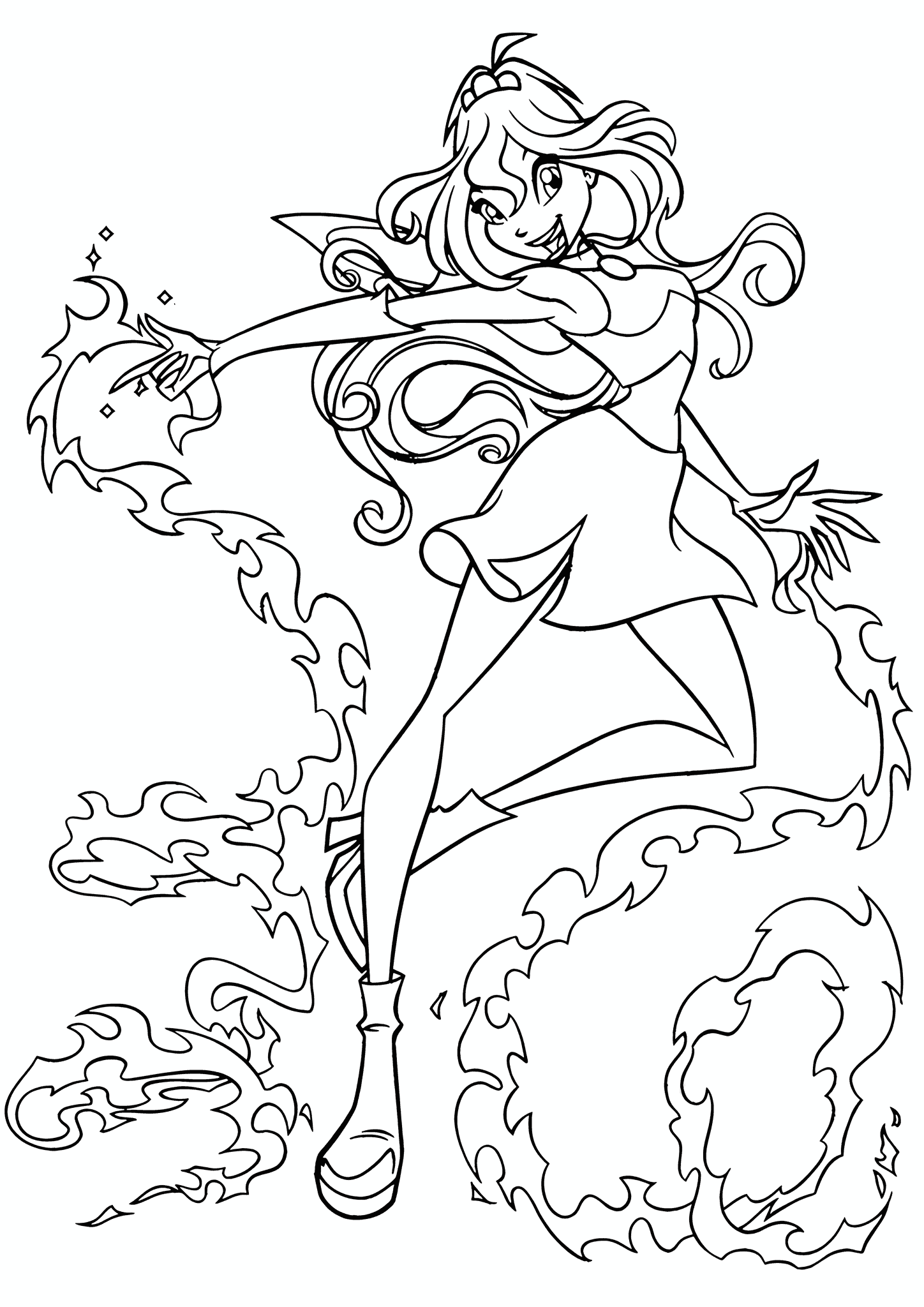 Bloom (Winx Club): Dragon Flame Magic