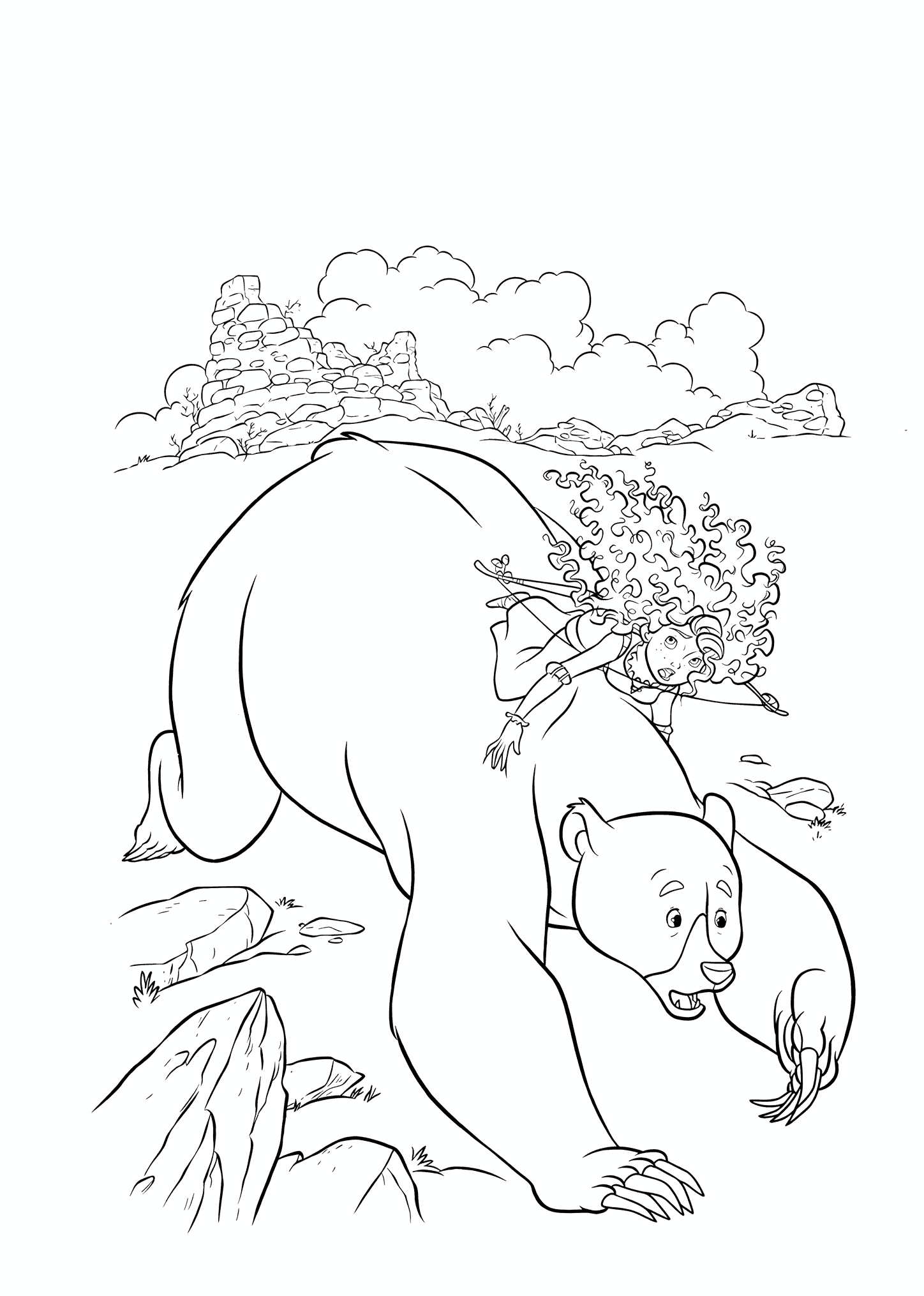 Brave: Riding a Bear