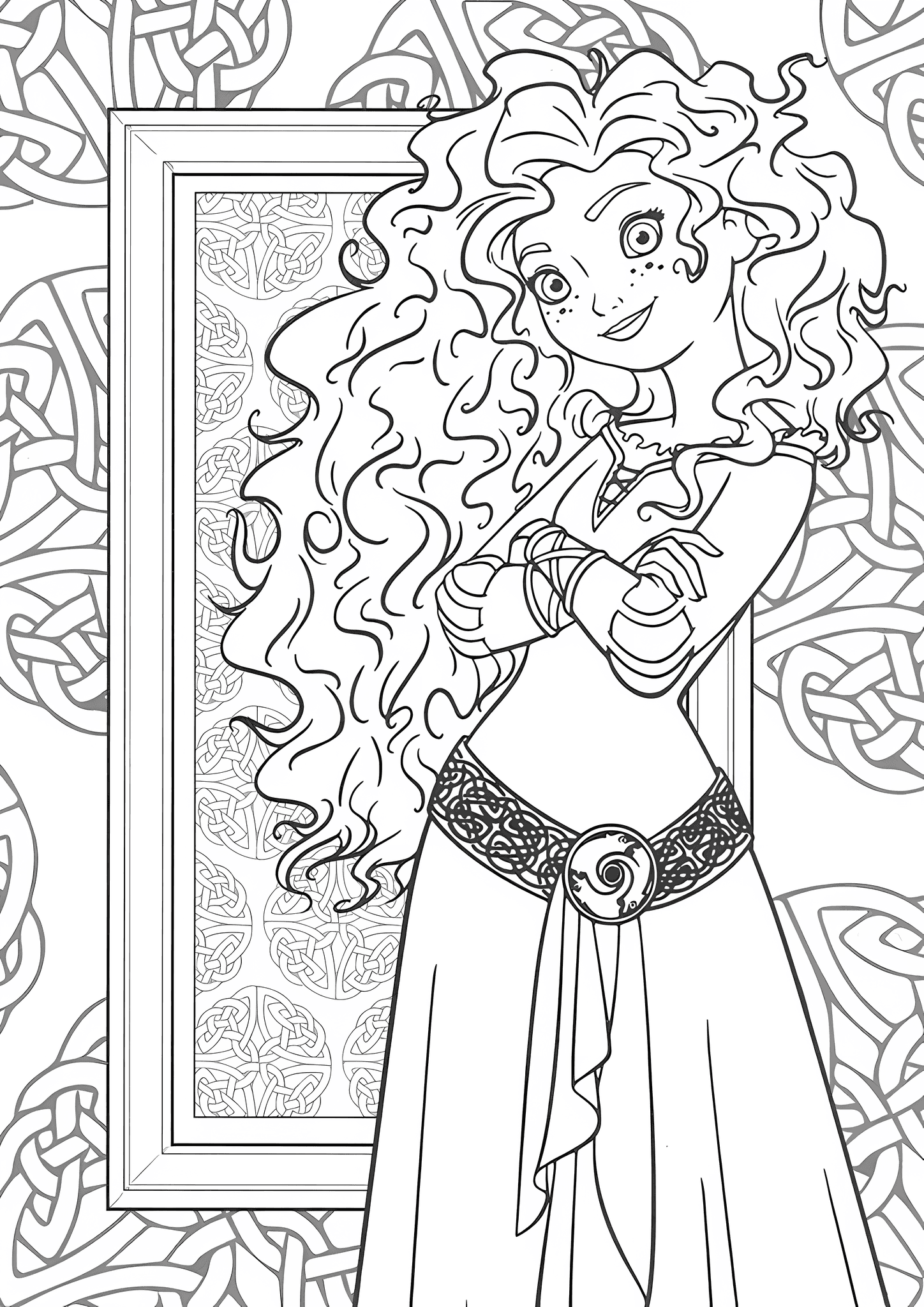 Brave: Beauty with Loose Hair