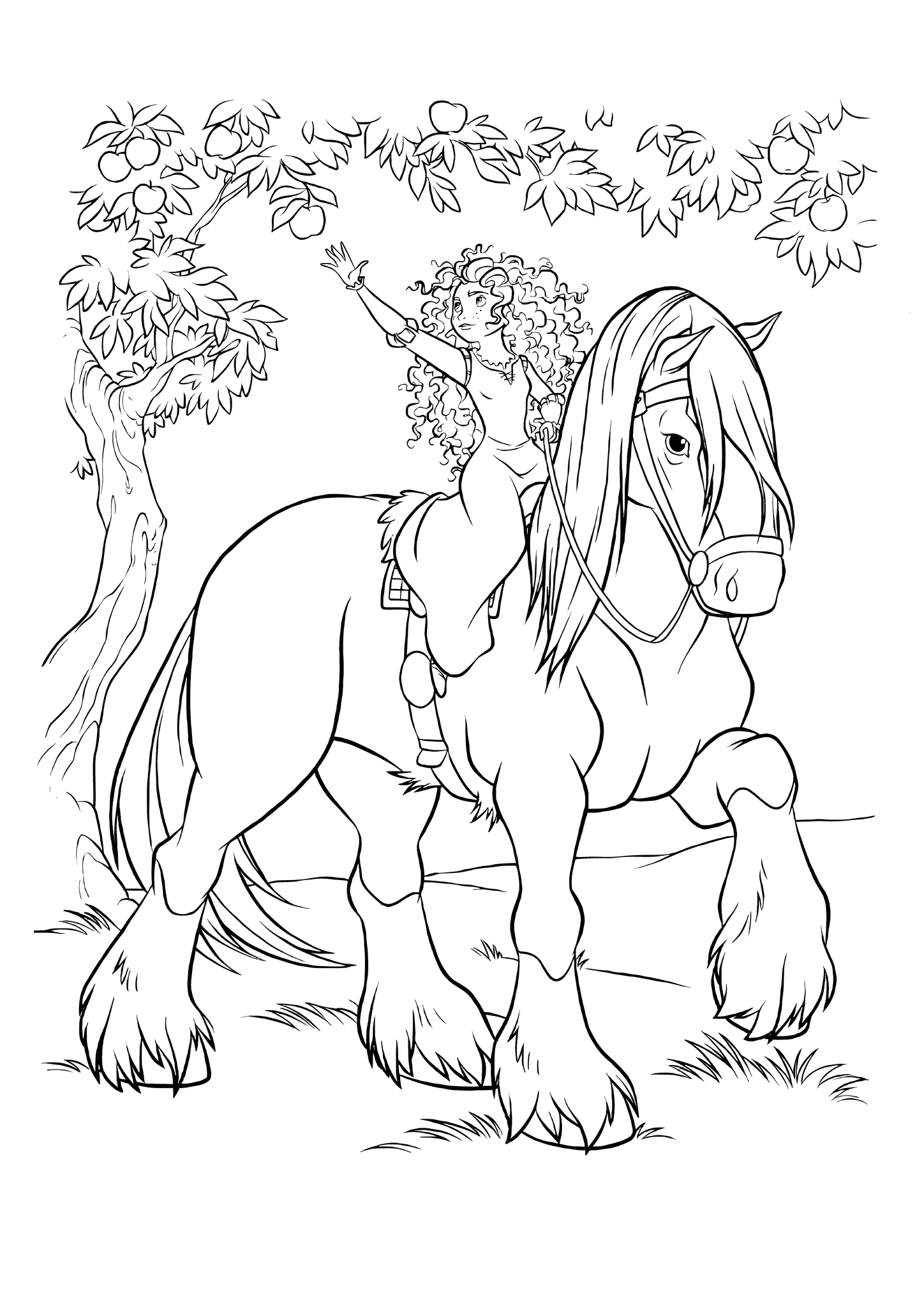 Brave: Rider and Apples