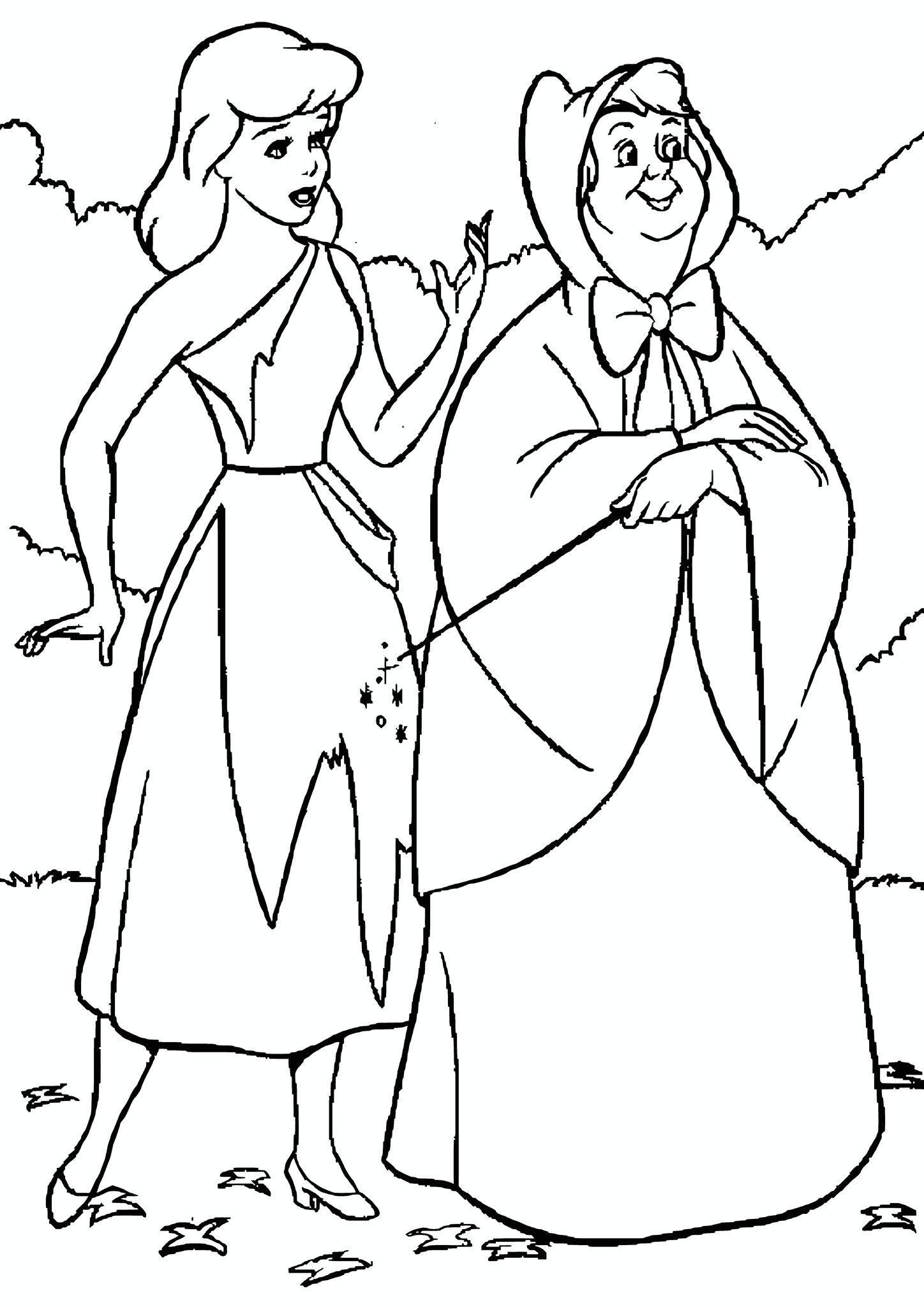 Fairy Creates a Carriage for Cinderella