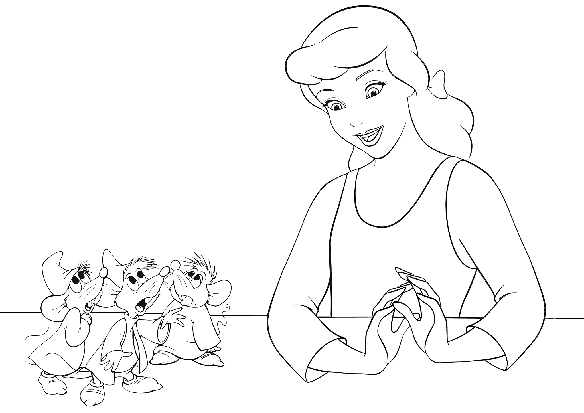 Mice on Cinderella’s Table