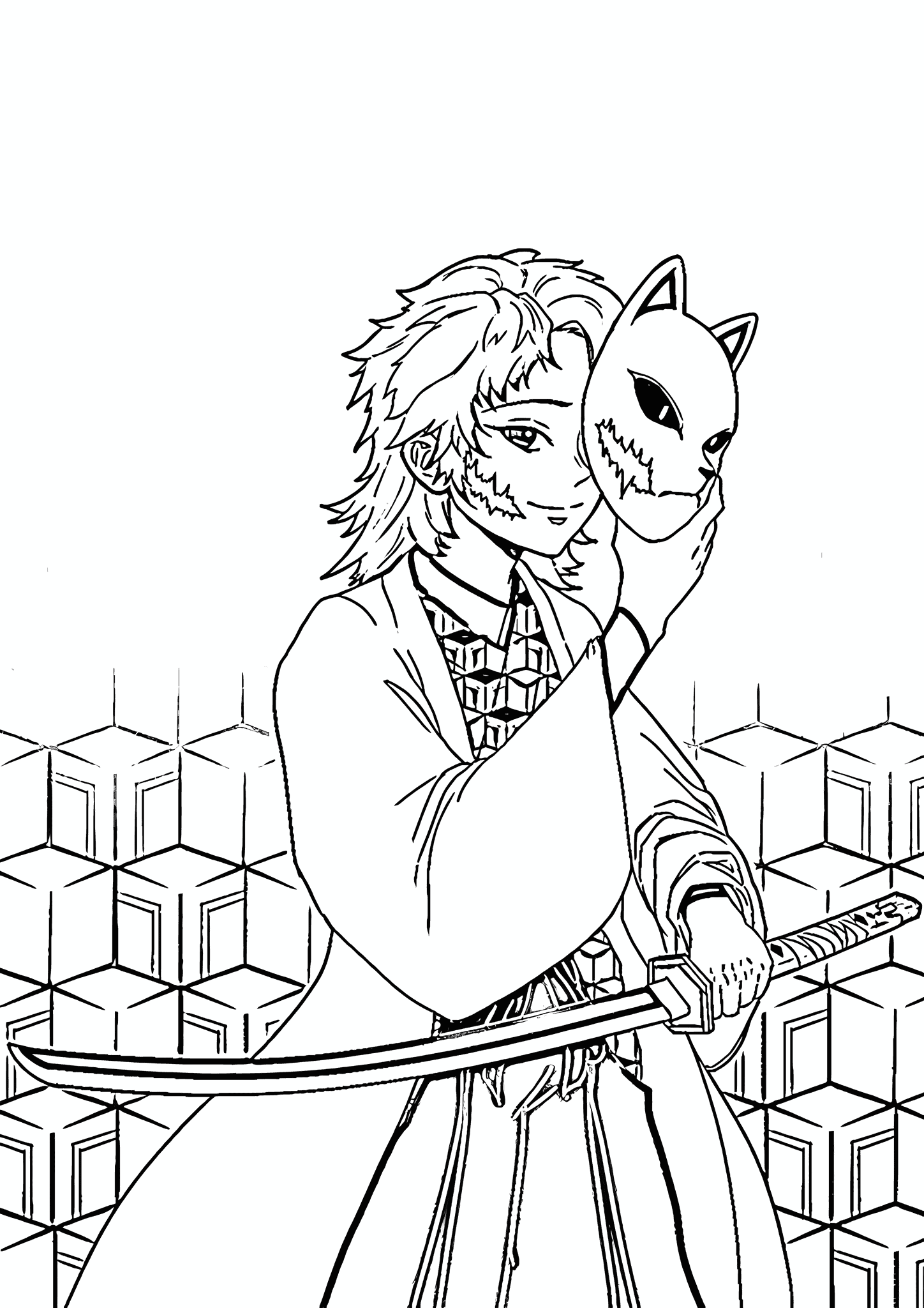 Sabito Katana (Demon Slayer)