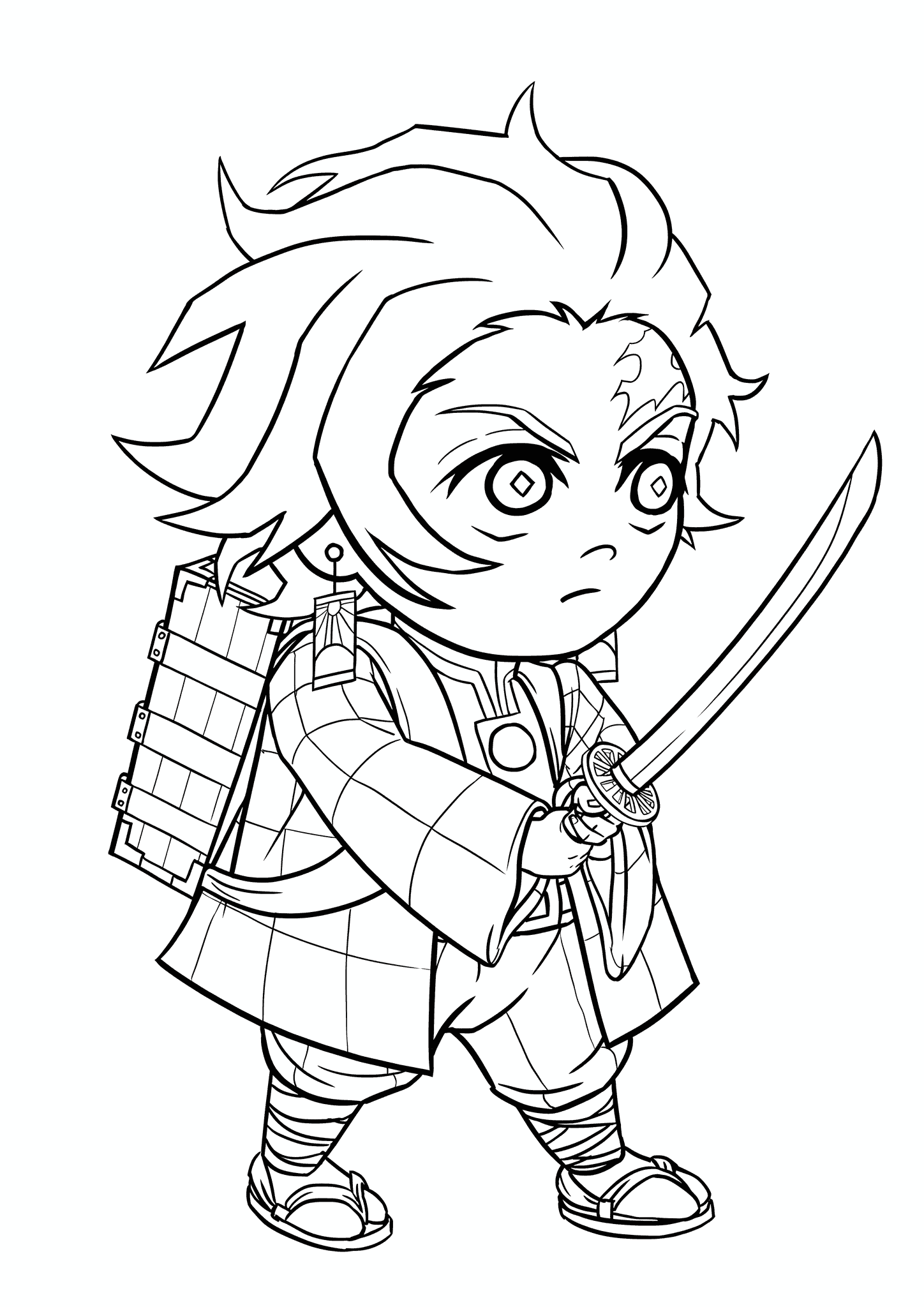 Chibi Tanjiro Kamado (Demon Slayer)