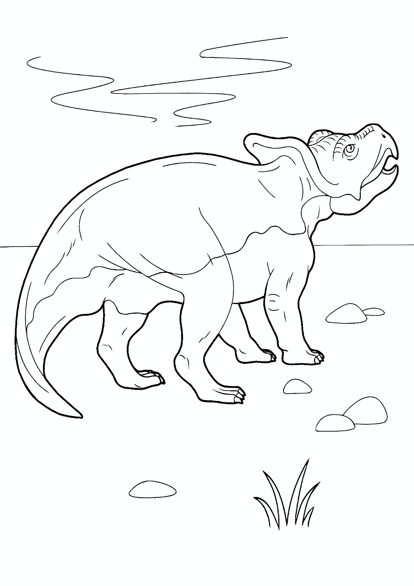 Giant Protoceratops Dinosaur