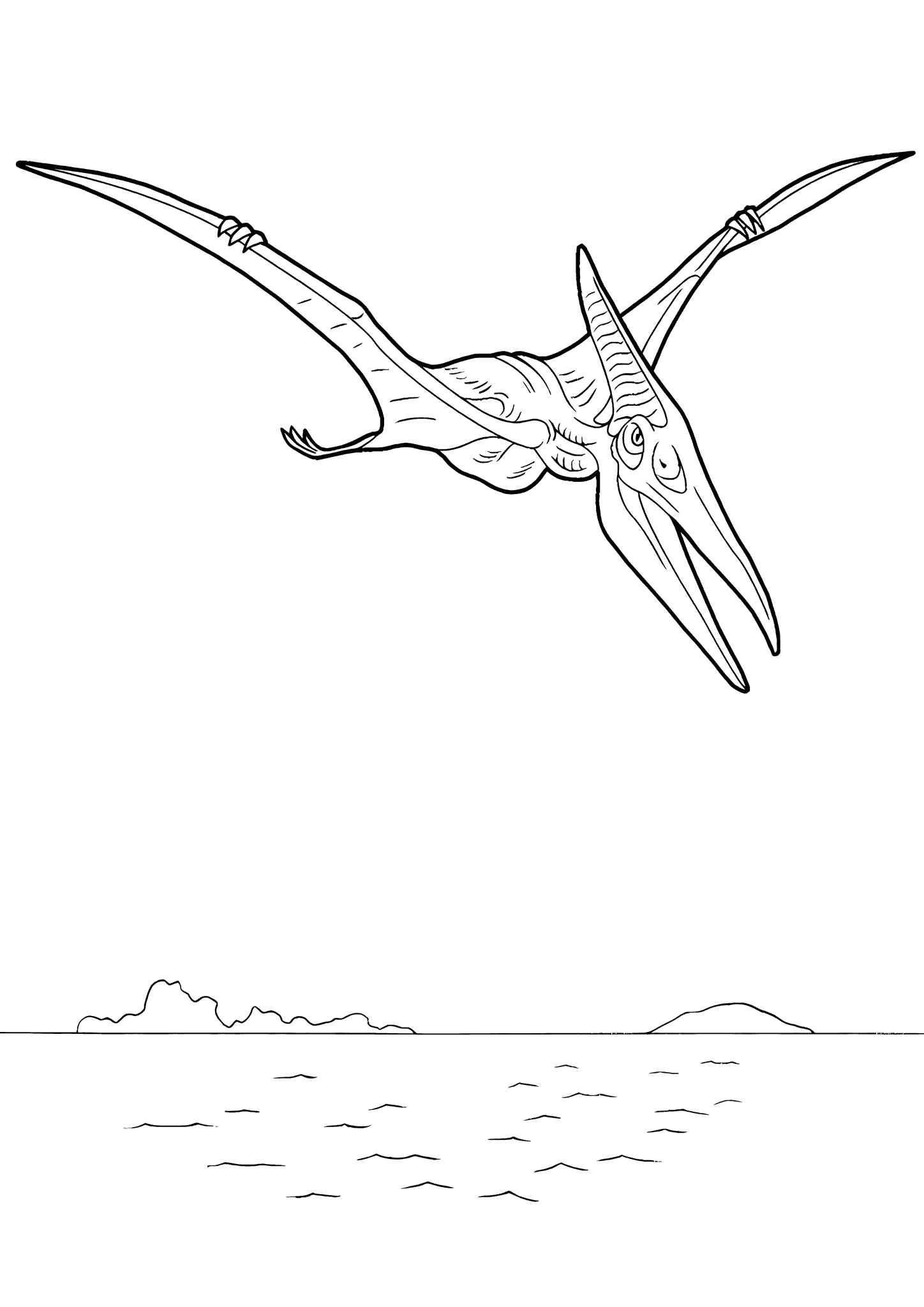 Pteranodon on the Hunt