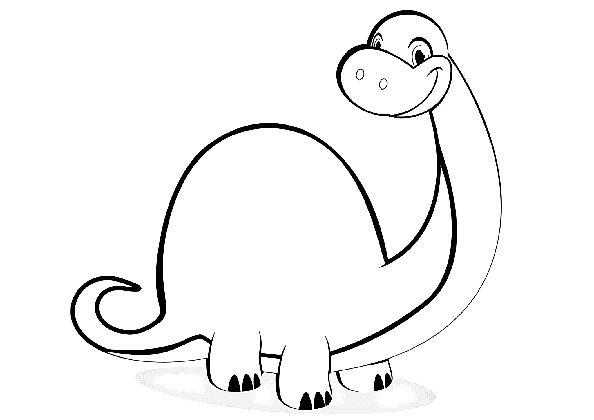 Little Diplodocus Dinosaur