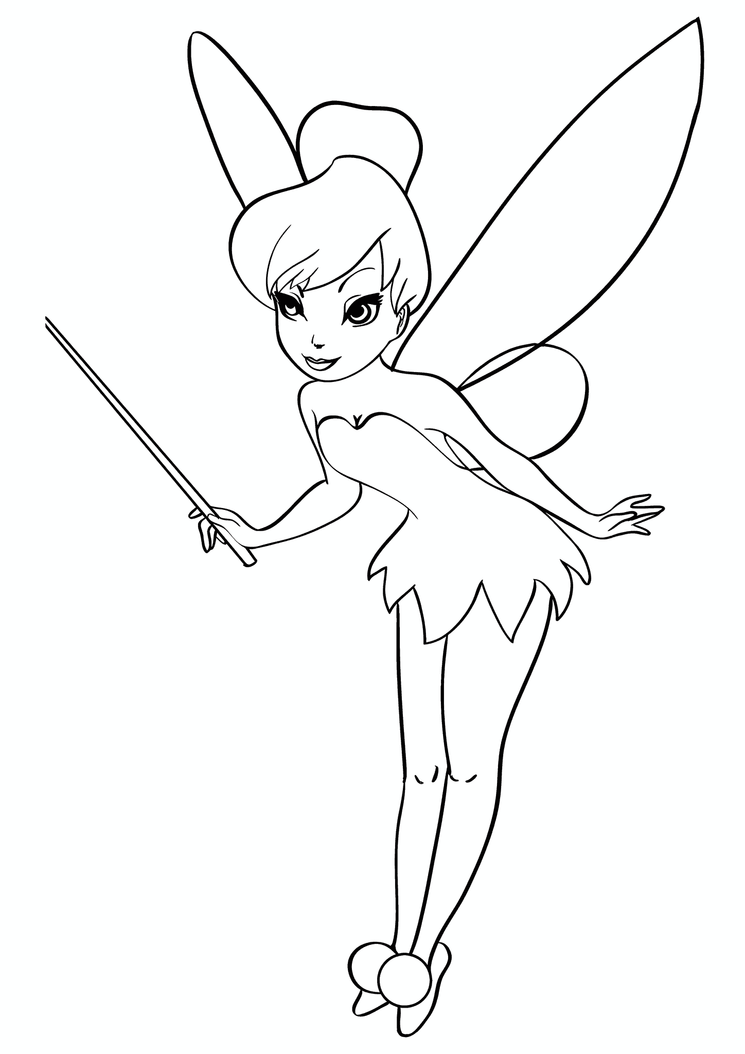 Disney Fairies: Tinker Bell with a Stick