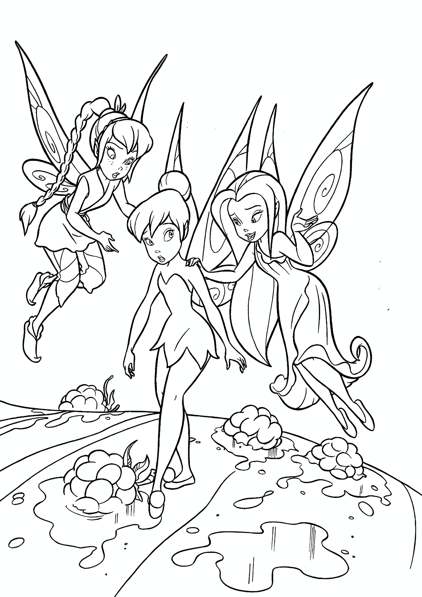 Tinkerbell Silvertongue and Fauna