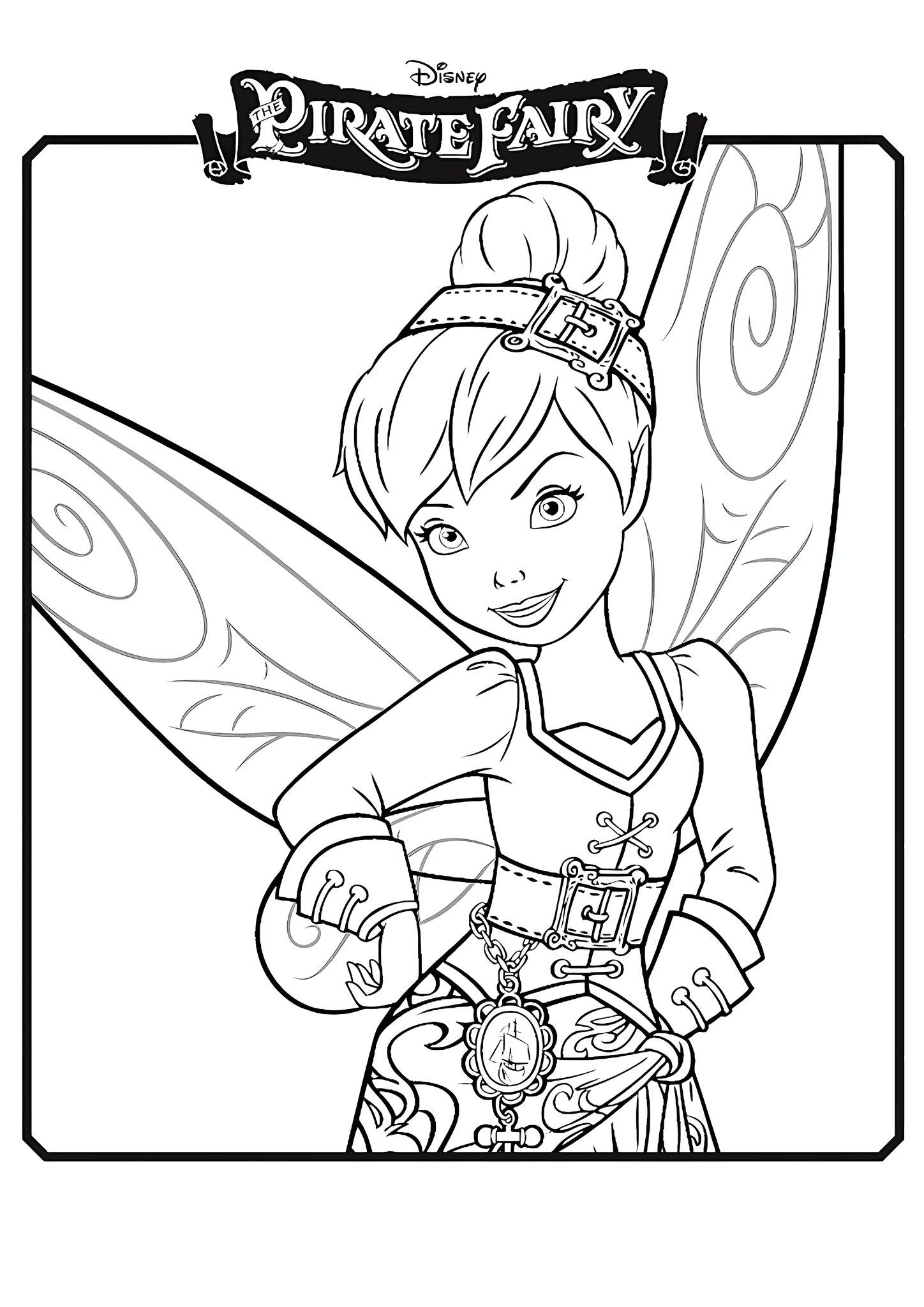 Disney Fairies: Tinkerbell in a Pirate Outfit