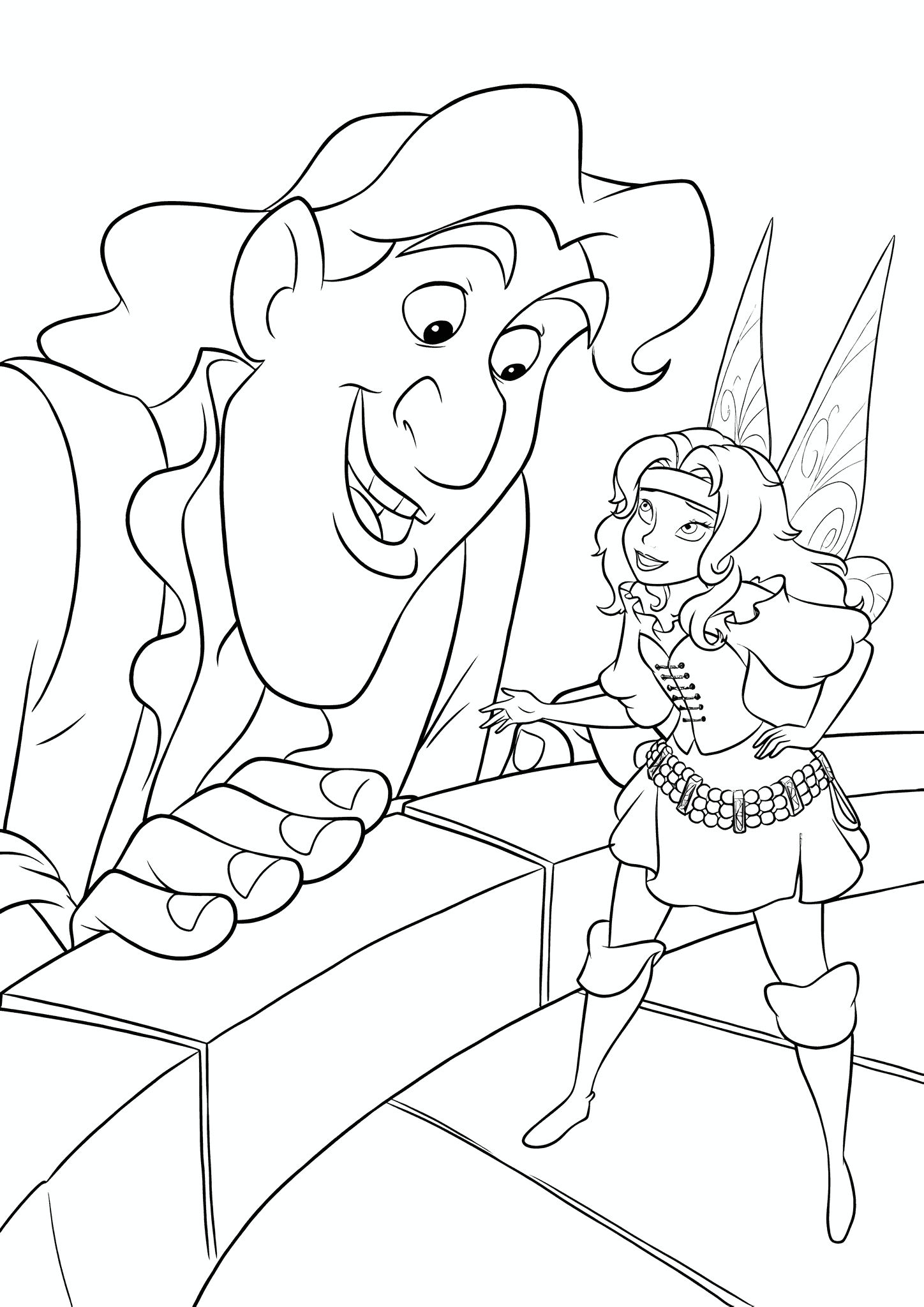 Disney Fairies: Zarina and James Hook