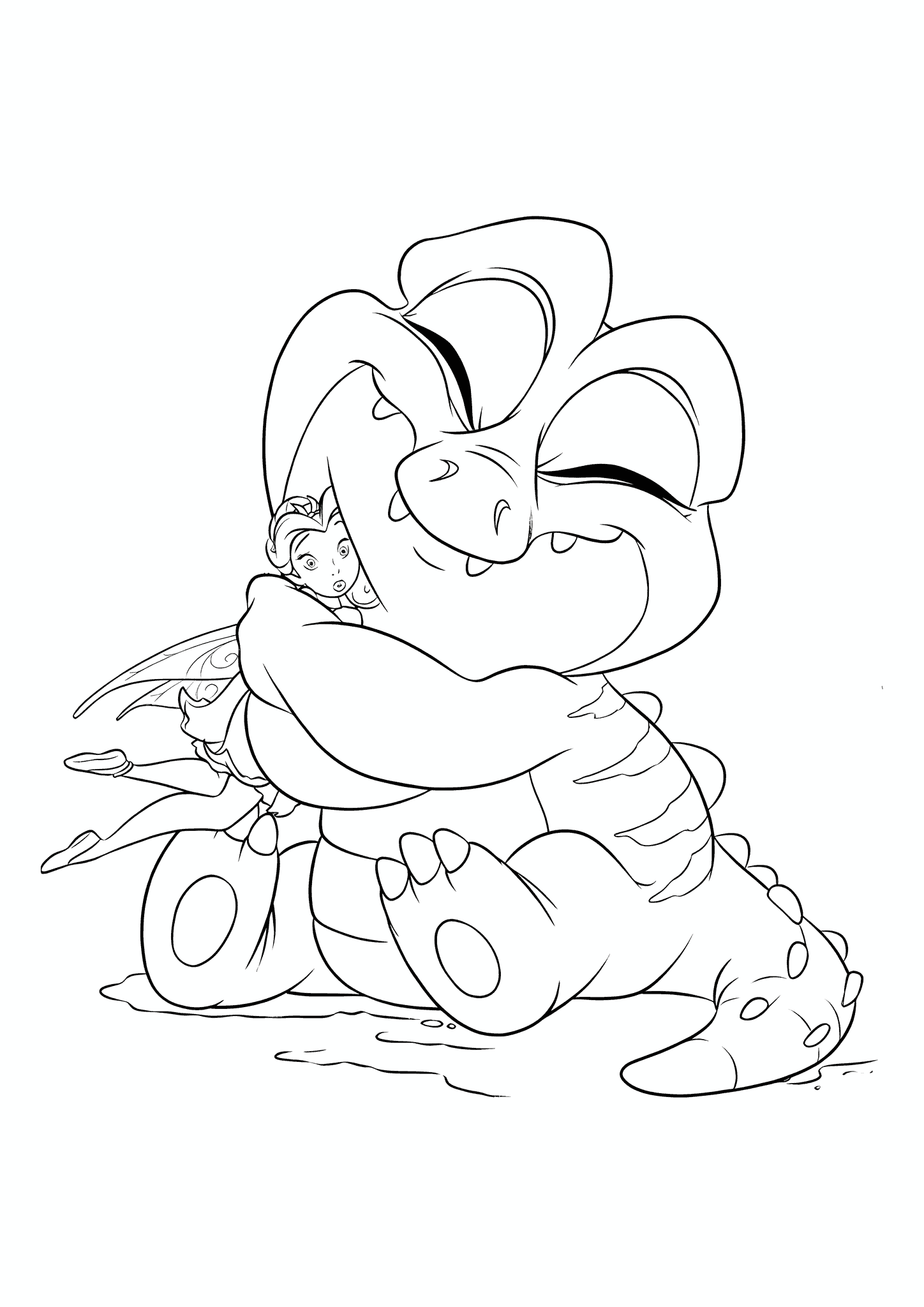 Disney Fairies: Crocodile From the Cartoon