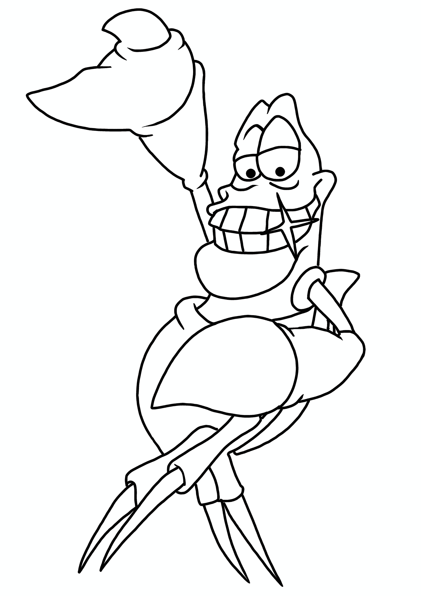 Ariel (Disney Princess): Sebastian’s Upbeat Dance